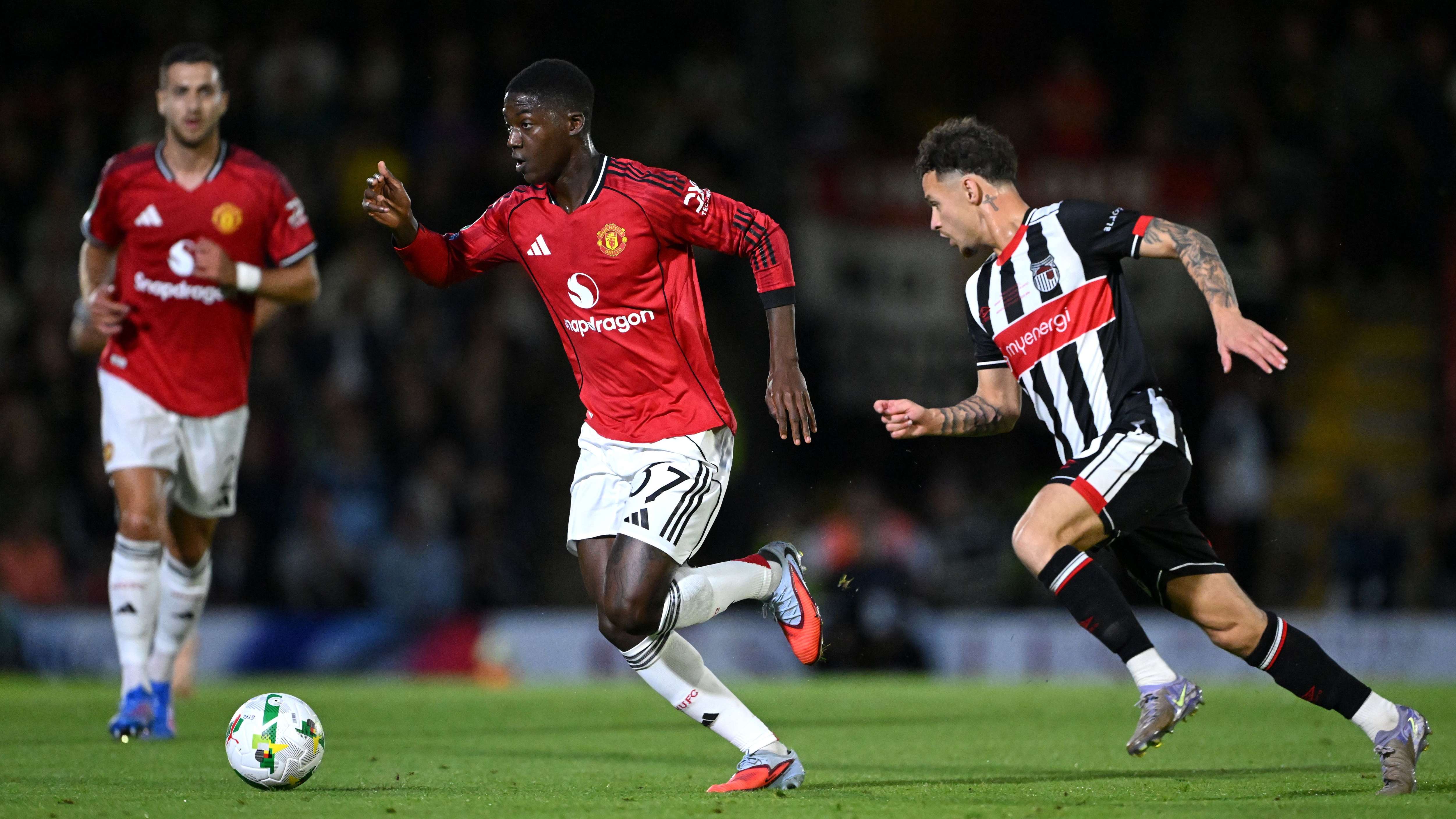 Grimsby Town v Manchester United - Carabao Cup Second Round