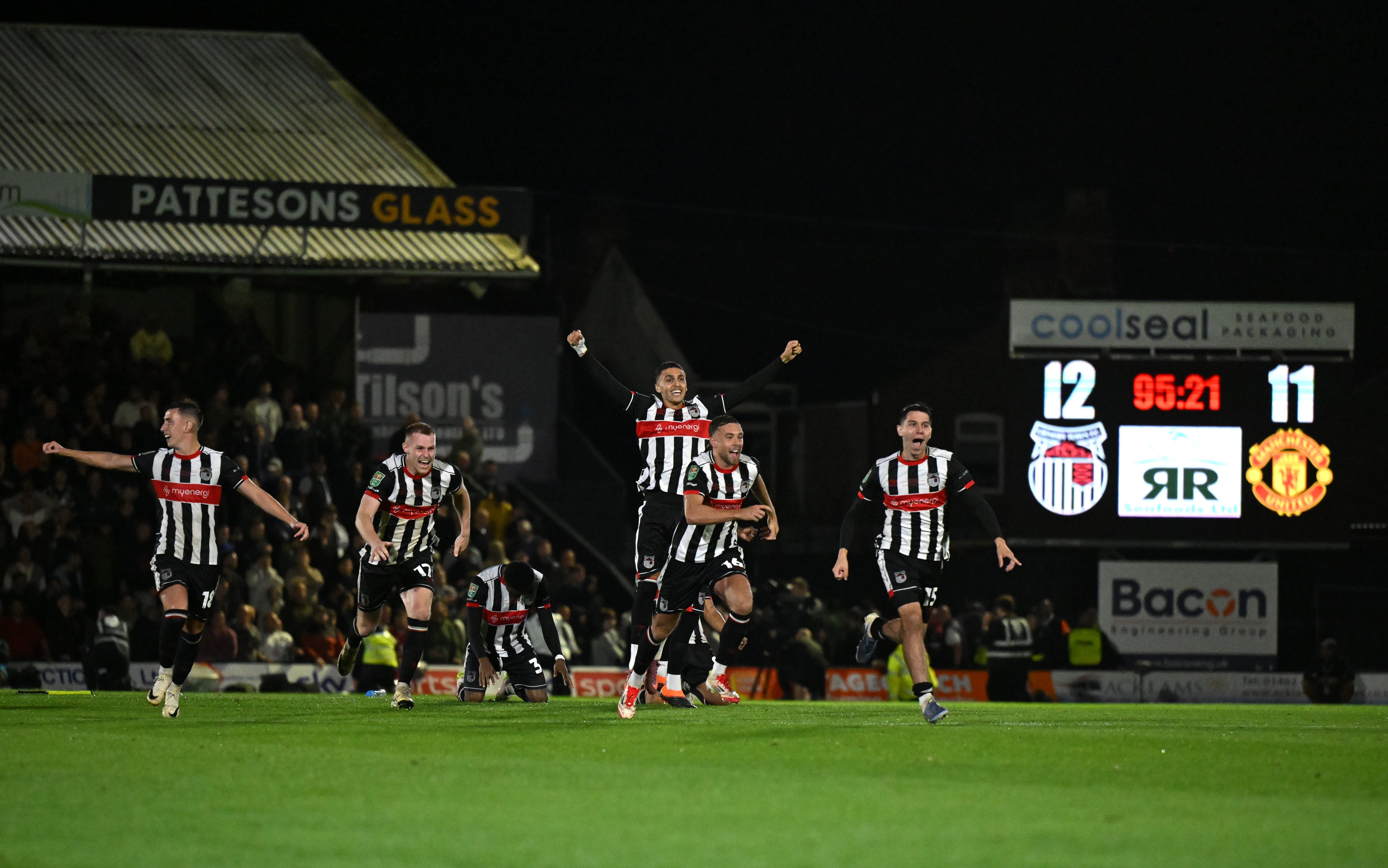 Grimsby Town v Manchester United - Carabao Cup Second Round
