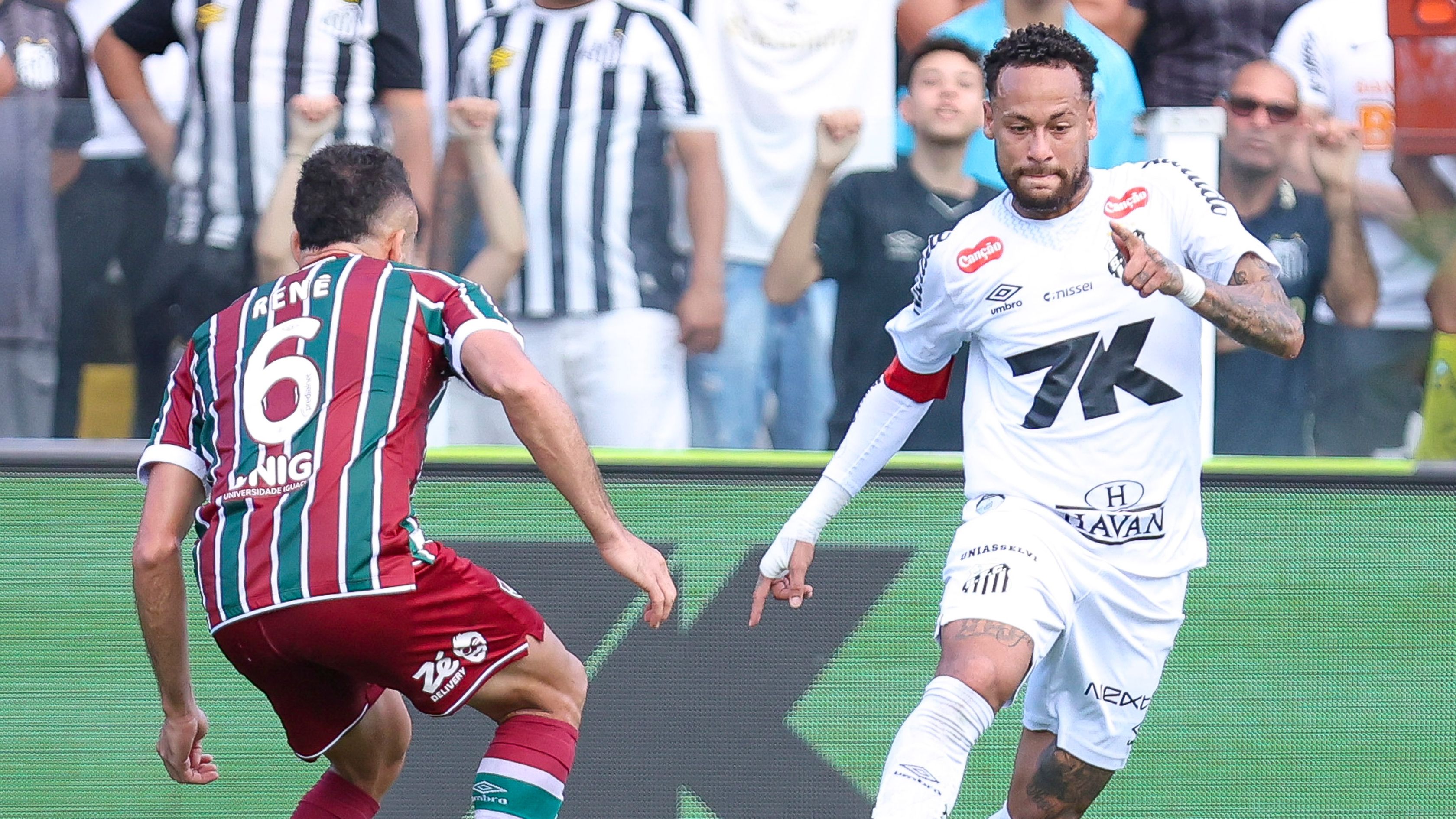 Santos v Fluminense - Brasileirao 2025