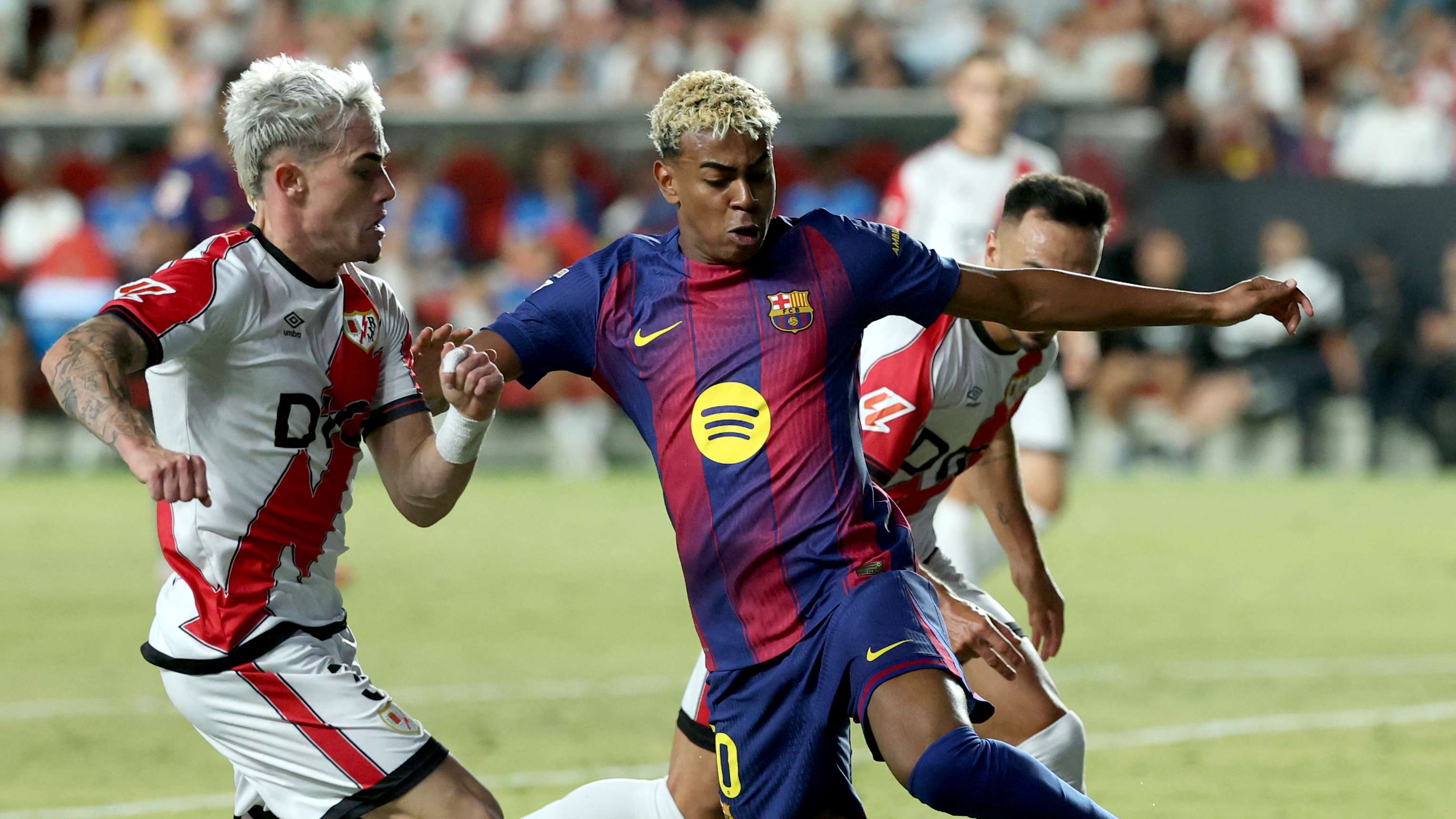 FBL-ESP-LIGA-RAYO VALLECANO-BARCELONA