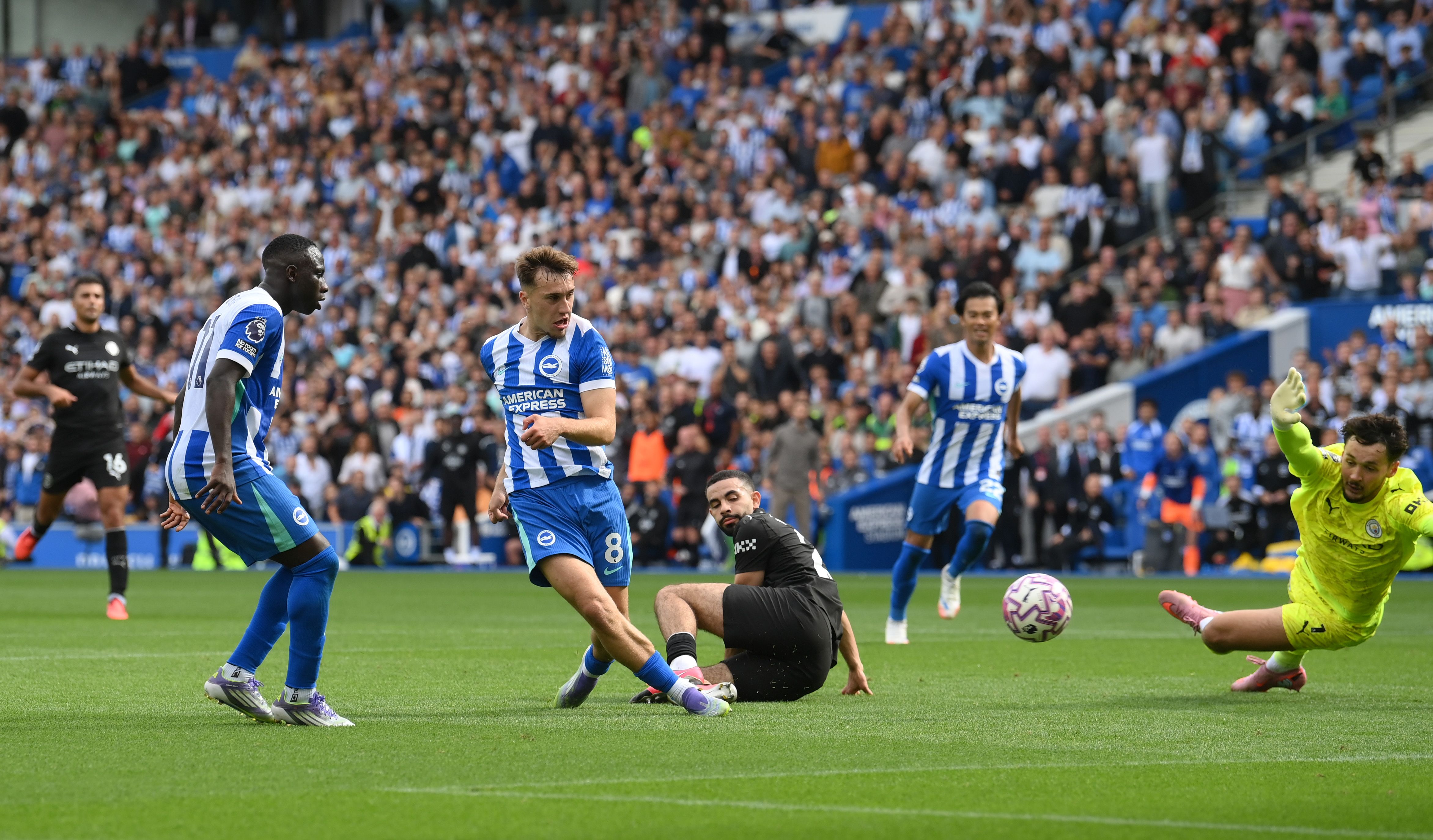 Brighton & Hove Albion v Manchester City - Premier League