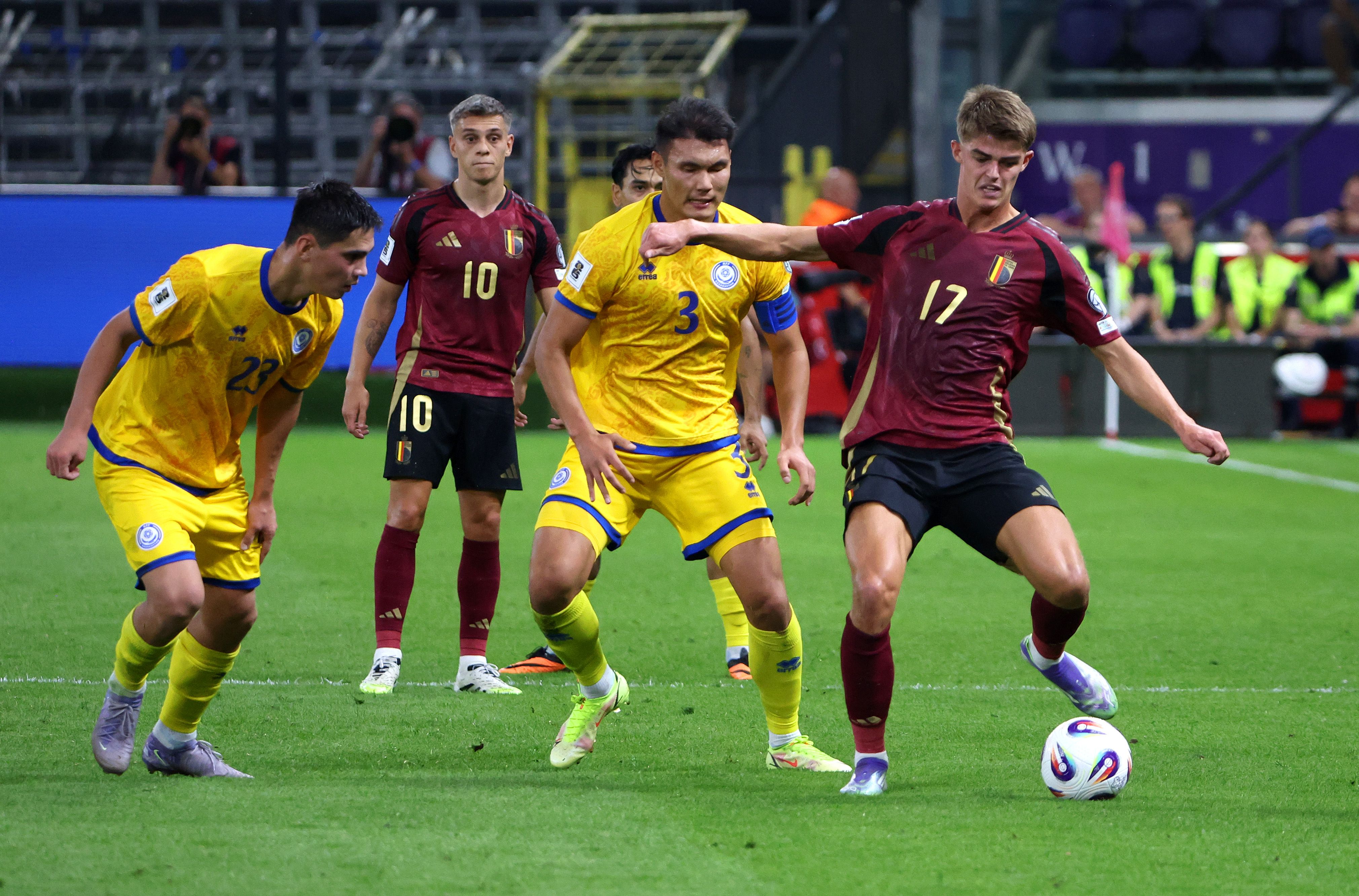 Belgium v Kazakhstan - FIFA World Cup 2026 Qualifier
