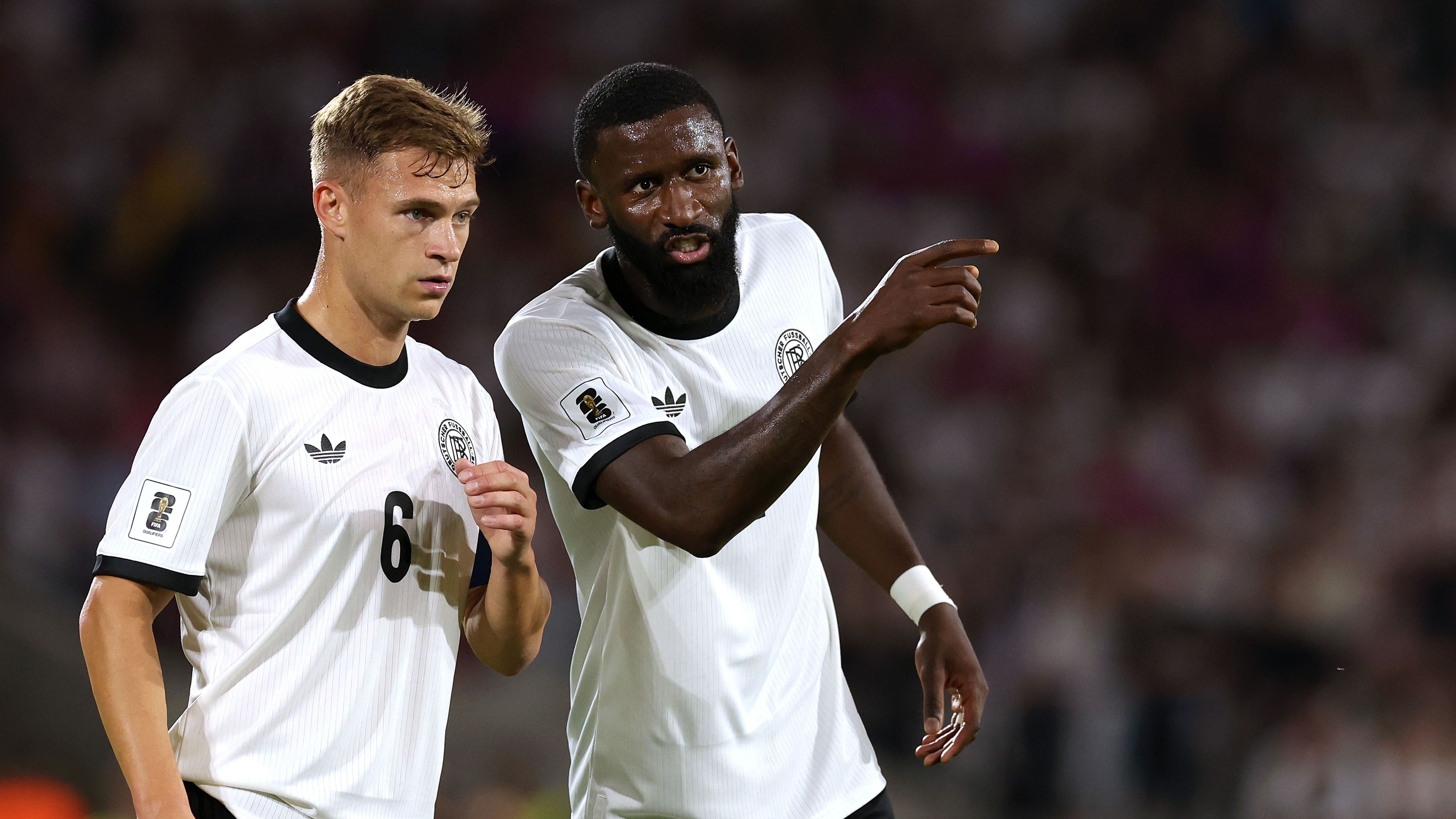 Germany defender Antonio Rudiger in March 2026 Basel encounter.