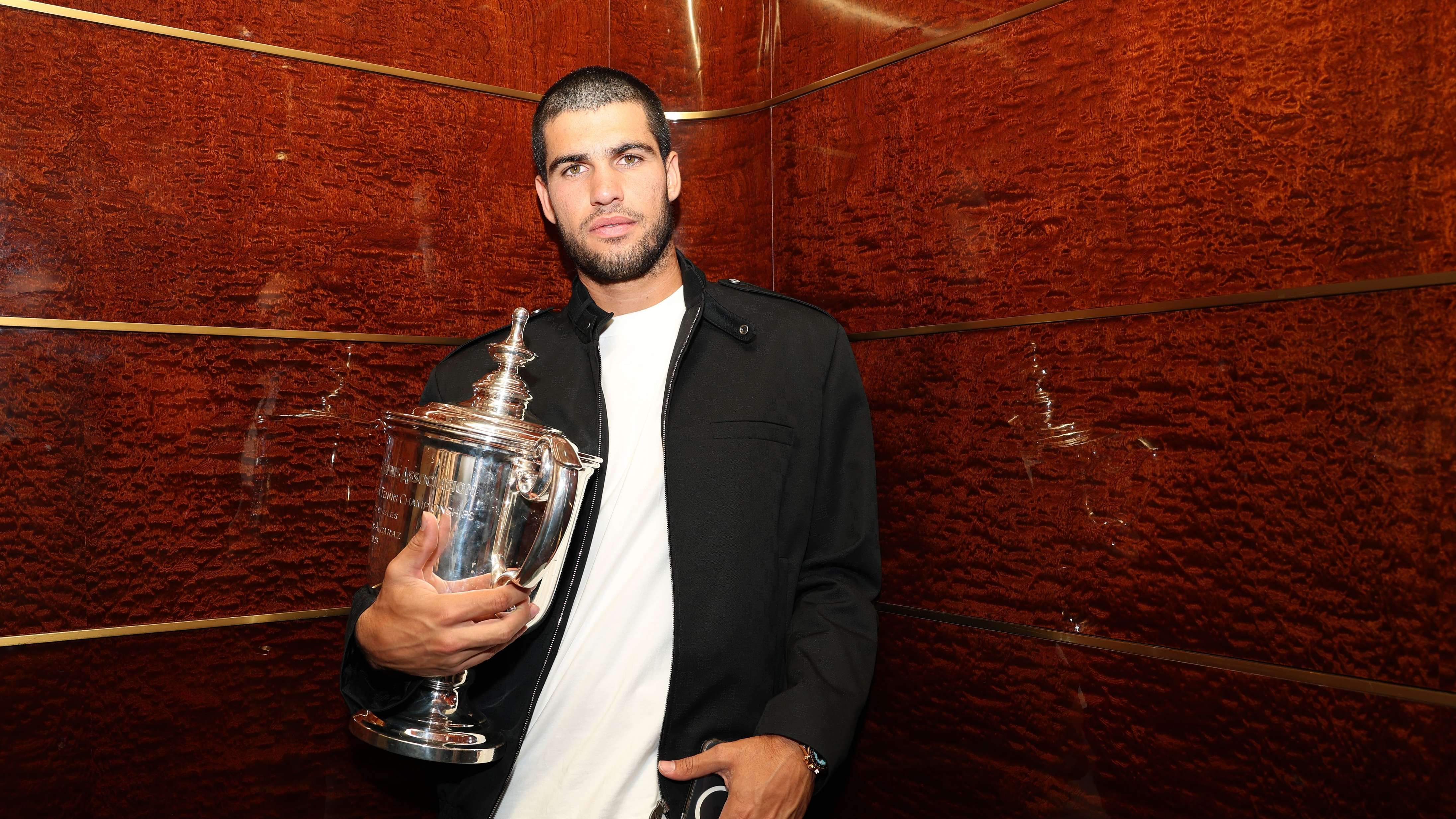 2025 US Open Champion Carlos Alcaraz - New York City Trophy Tour