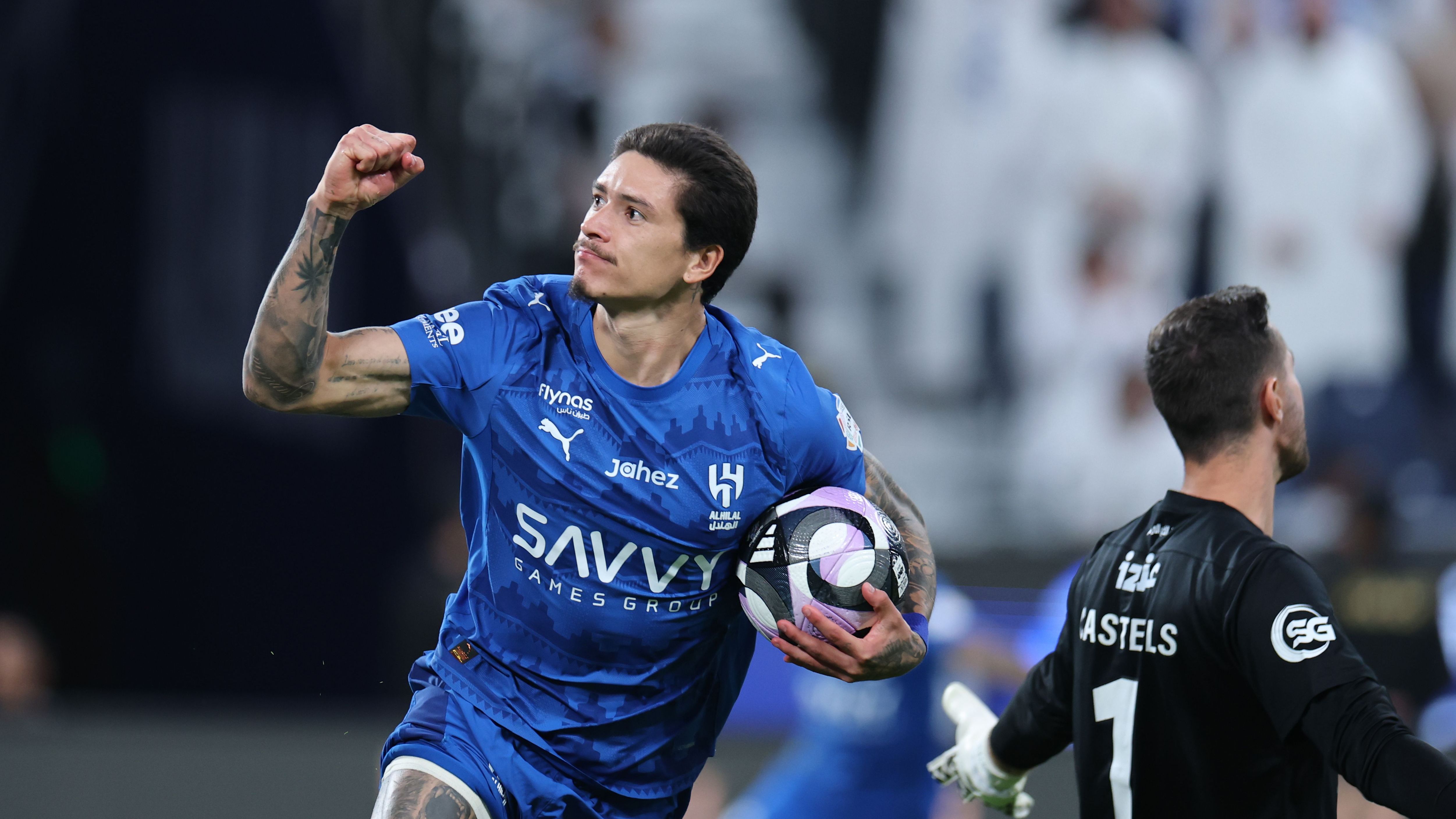 The empty stadium before the storm