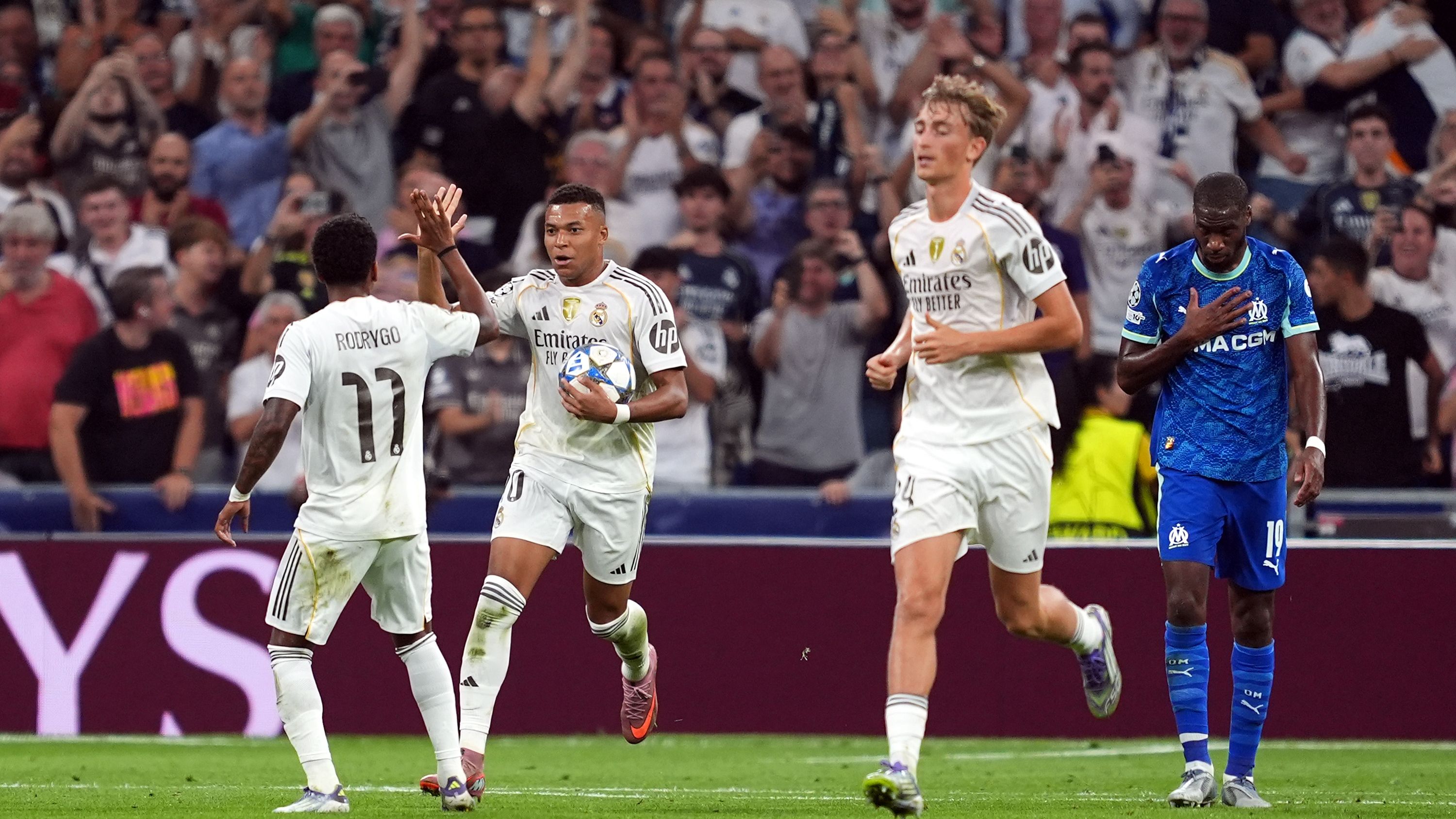 Real Madrid C.F. v Olympique de Marseille - UEFA Champions League 2025/26 League Phase MD1