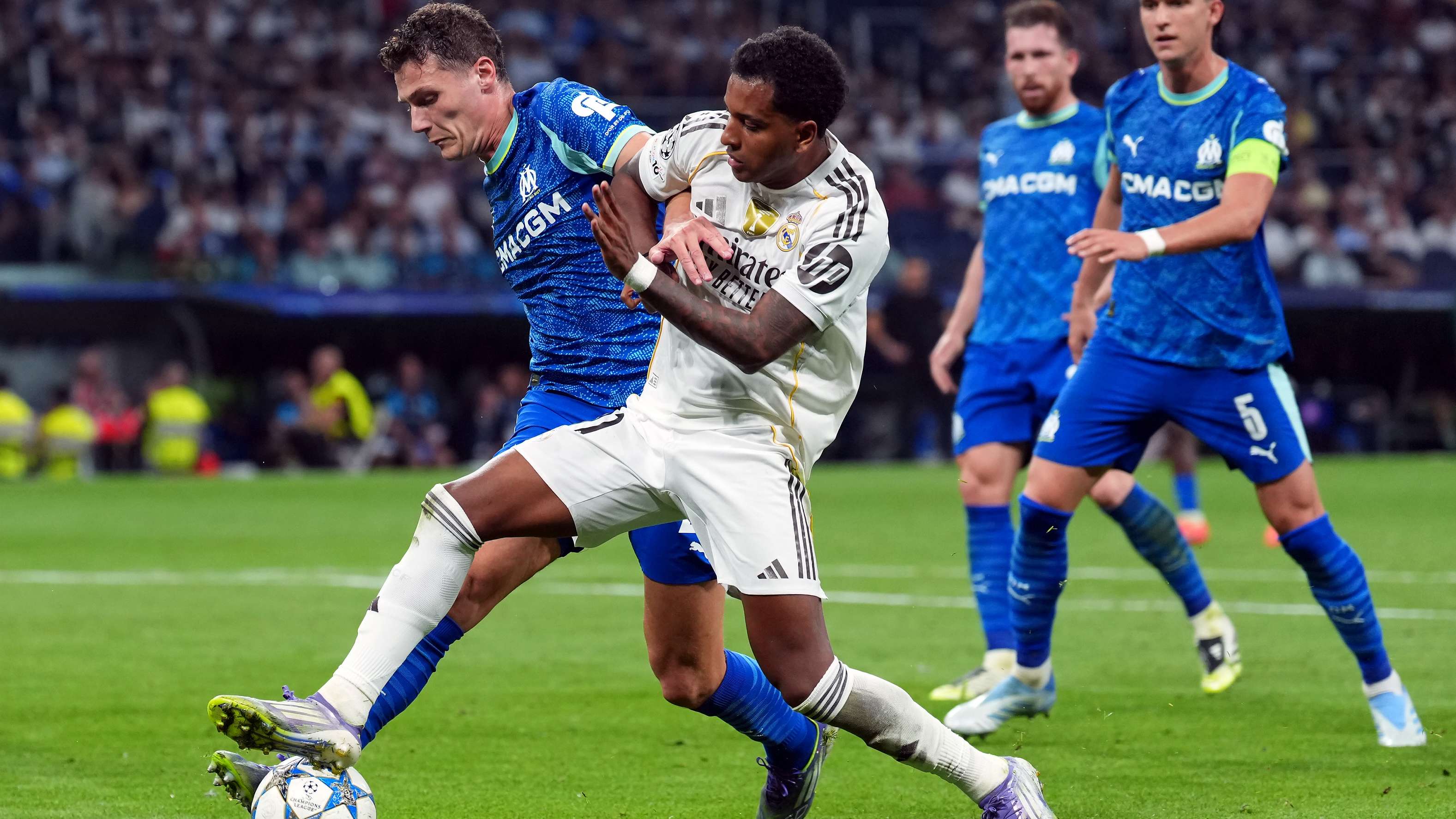 Real Madrid C.F. v Olympique de Marseille - UEFA Champions League 2025/26 League Phase MD1