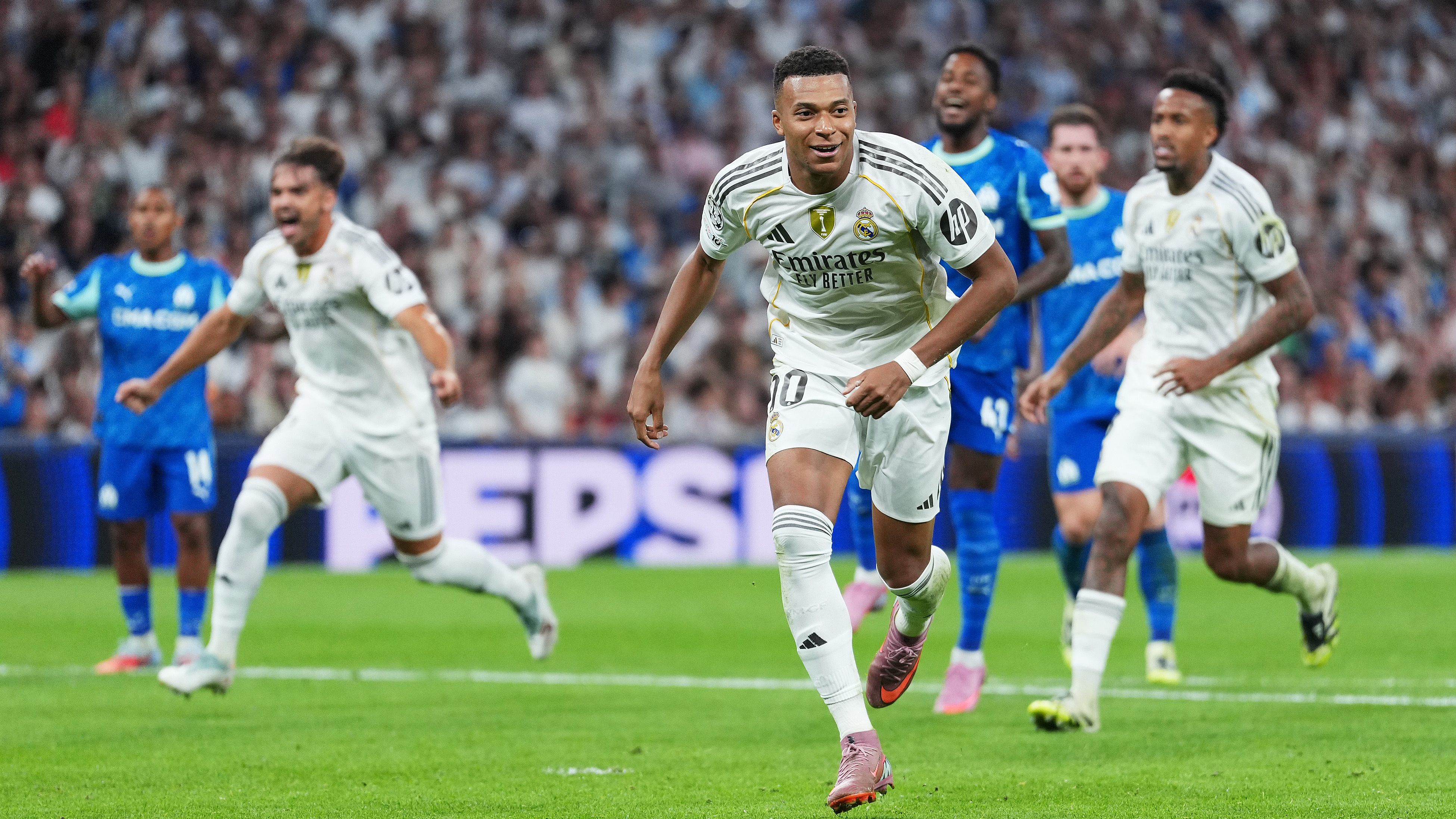 Real Madrid C.F. v Olympique de Marseille - UEFA Champions League 2025/26 League Phase MD1