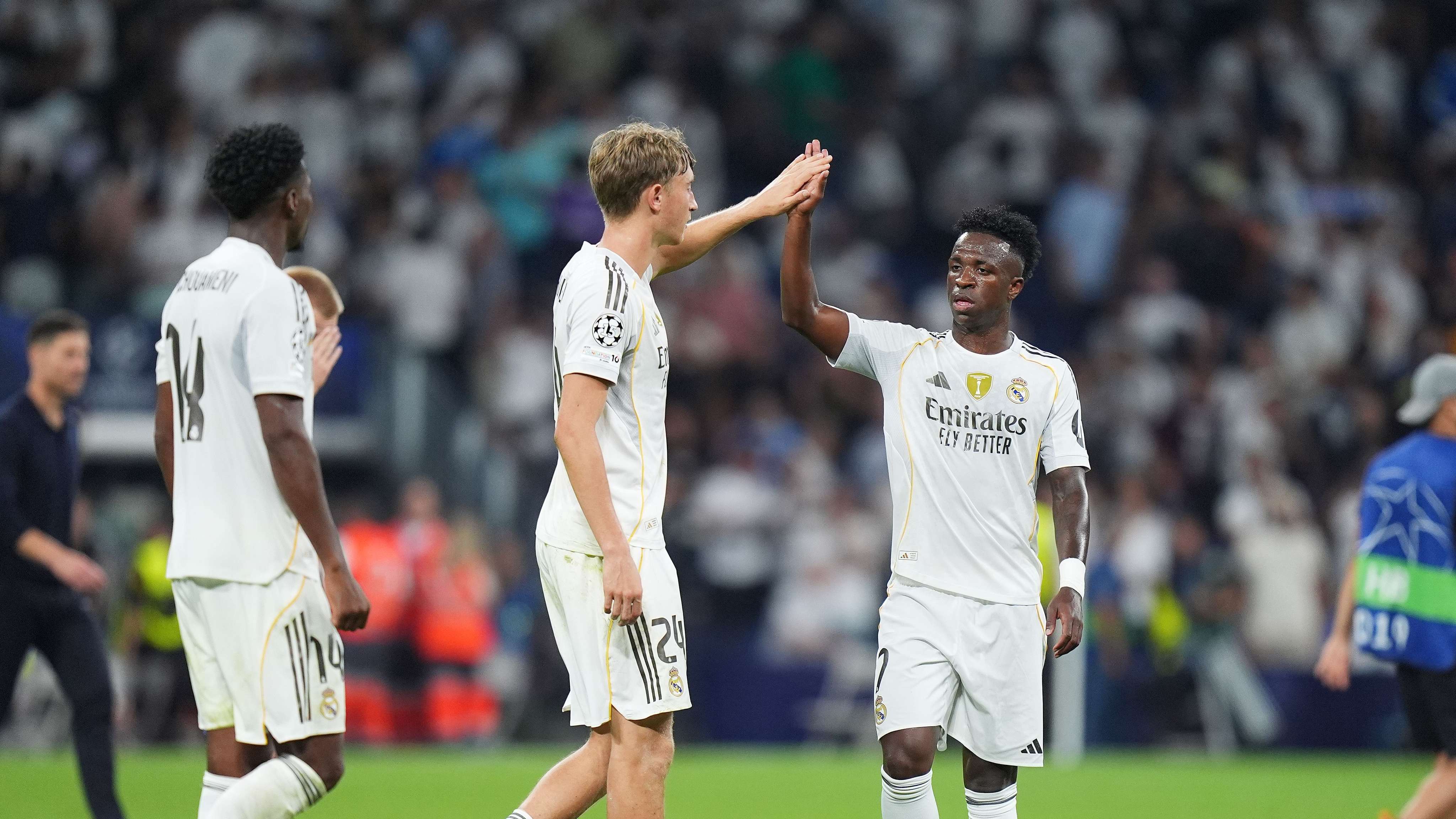 Real Madrid C.F. v Olympique de Marseille - UEFA Champions League 2025/26 League Phase MD1