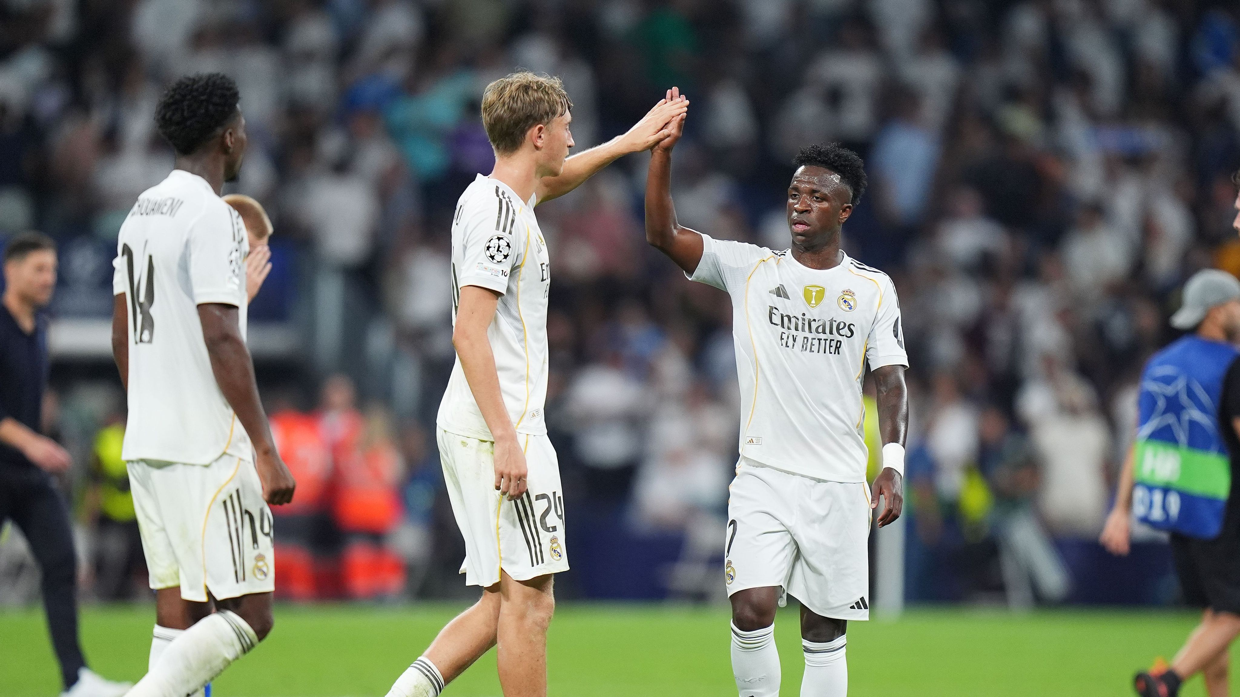 Real Madrid C.F. v Olympique de Marseille - UEFA Champions League 2025/26 League Phase MD1