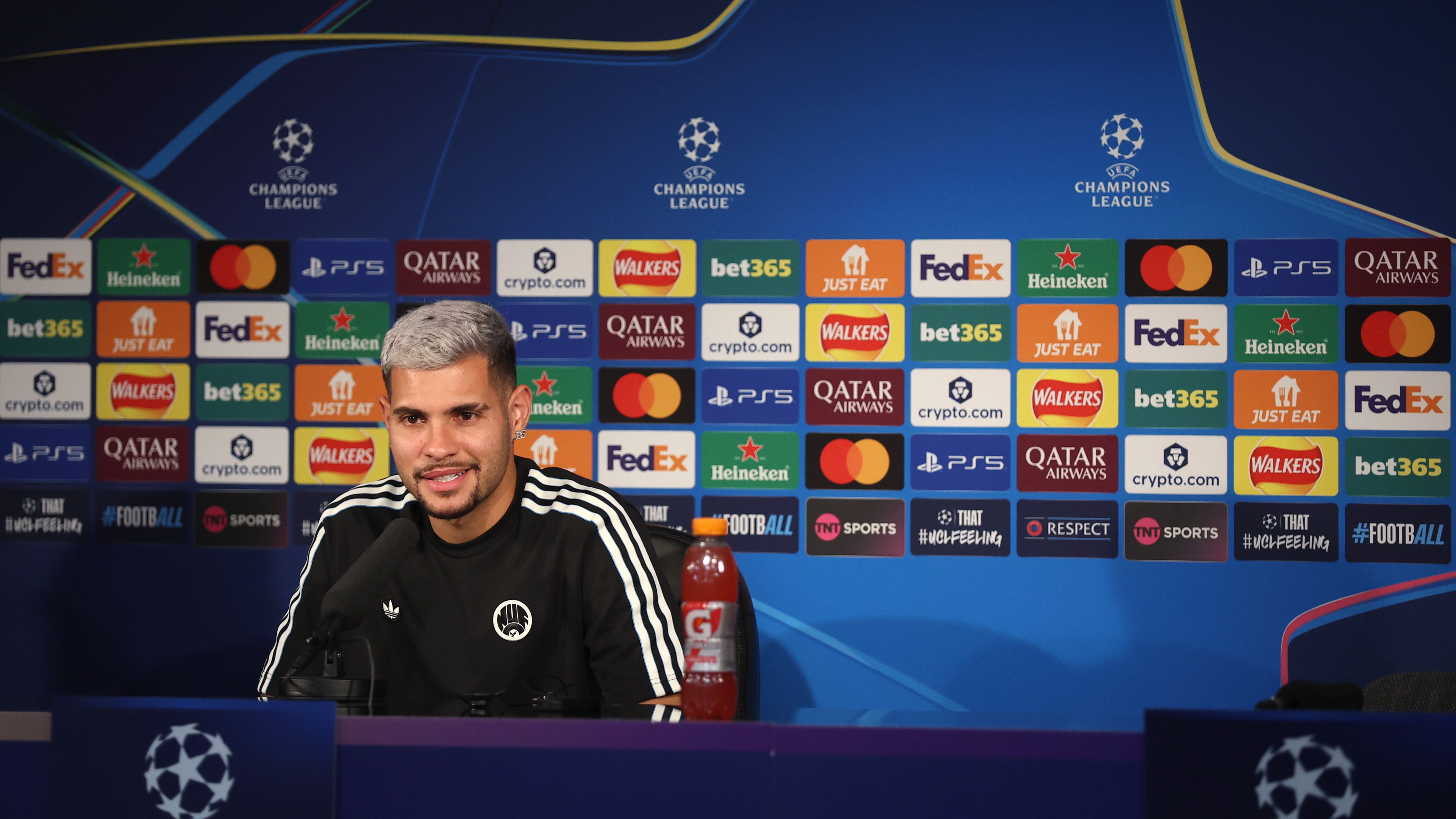 Newcastle United FC Training Session And Press Conference - UEFA Champions League 2025/26 League Phase MD1