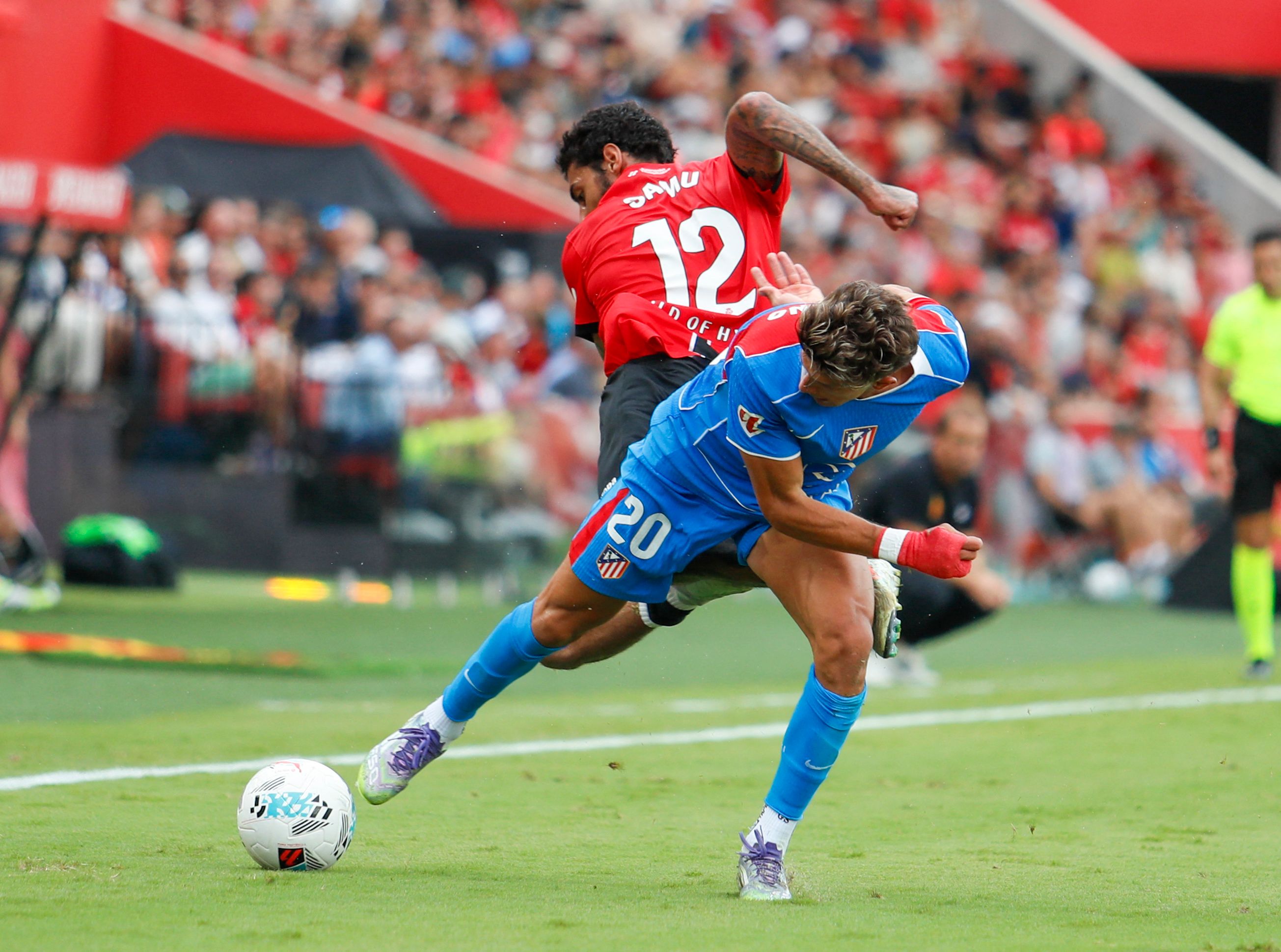 TOPSHOT-FBL-ESP-LIGA-REAL MALLORCA-ATLETICO MADRID