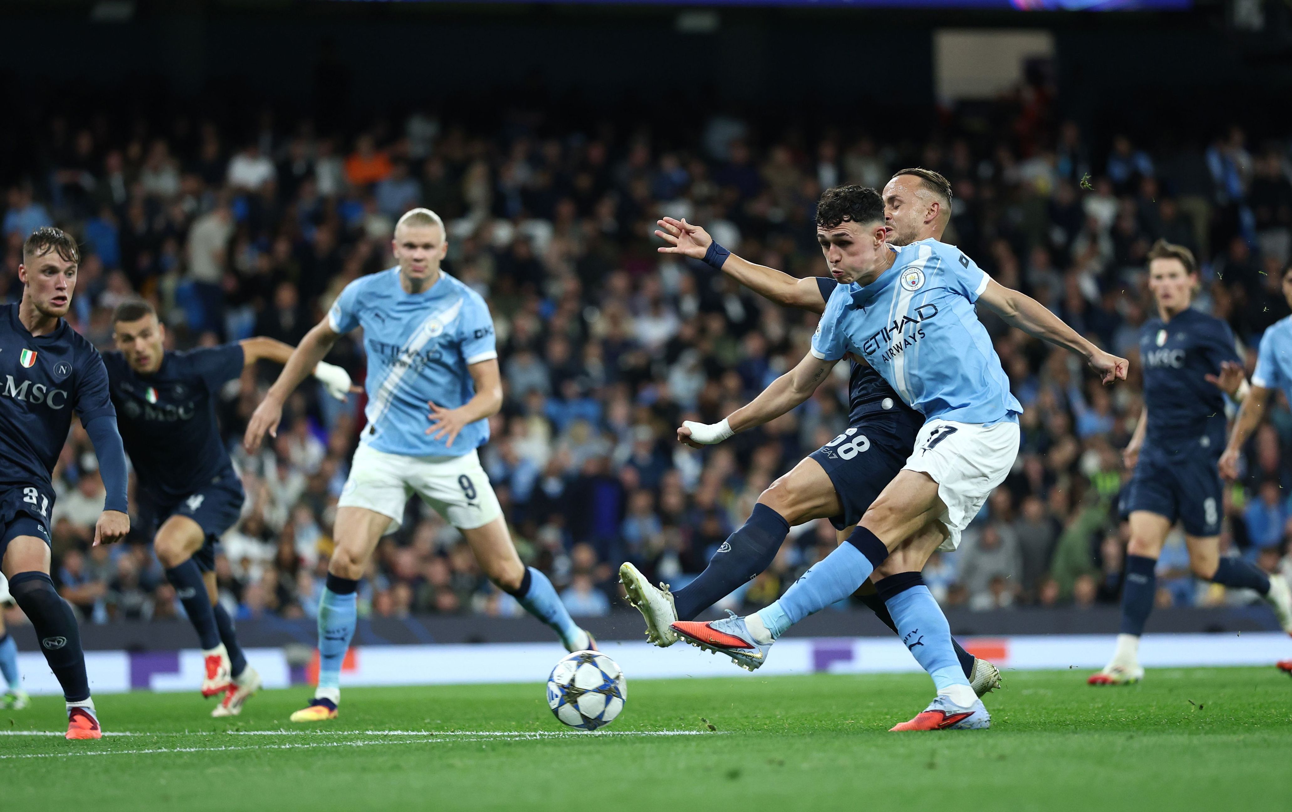 Manchester City v SSC Napoli - UEFA Champions League 2025/26 League Phase MD1