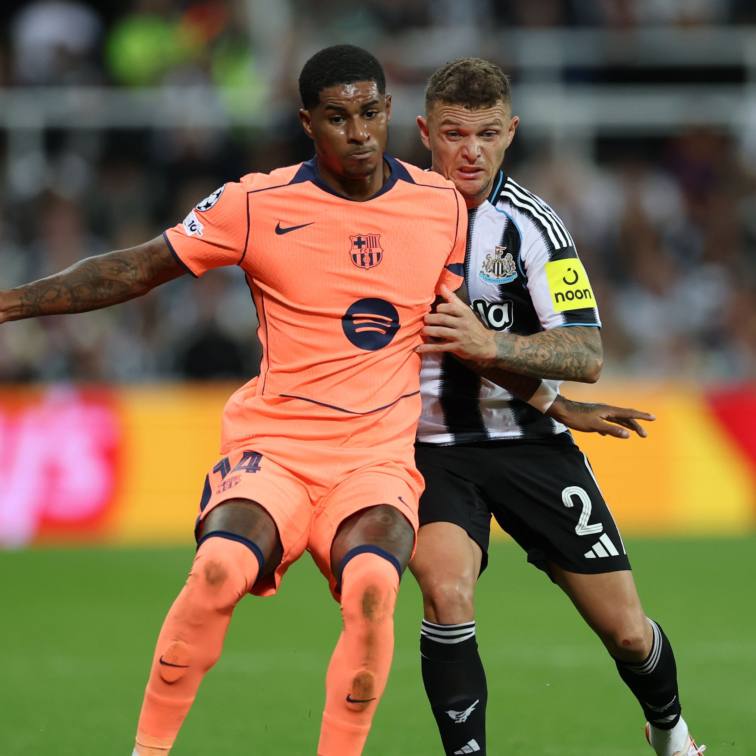 Marcus Rashford Barcelona Newcastle United Champions League photo