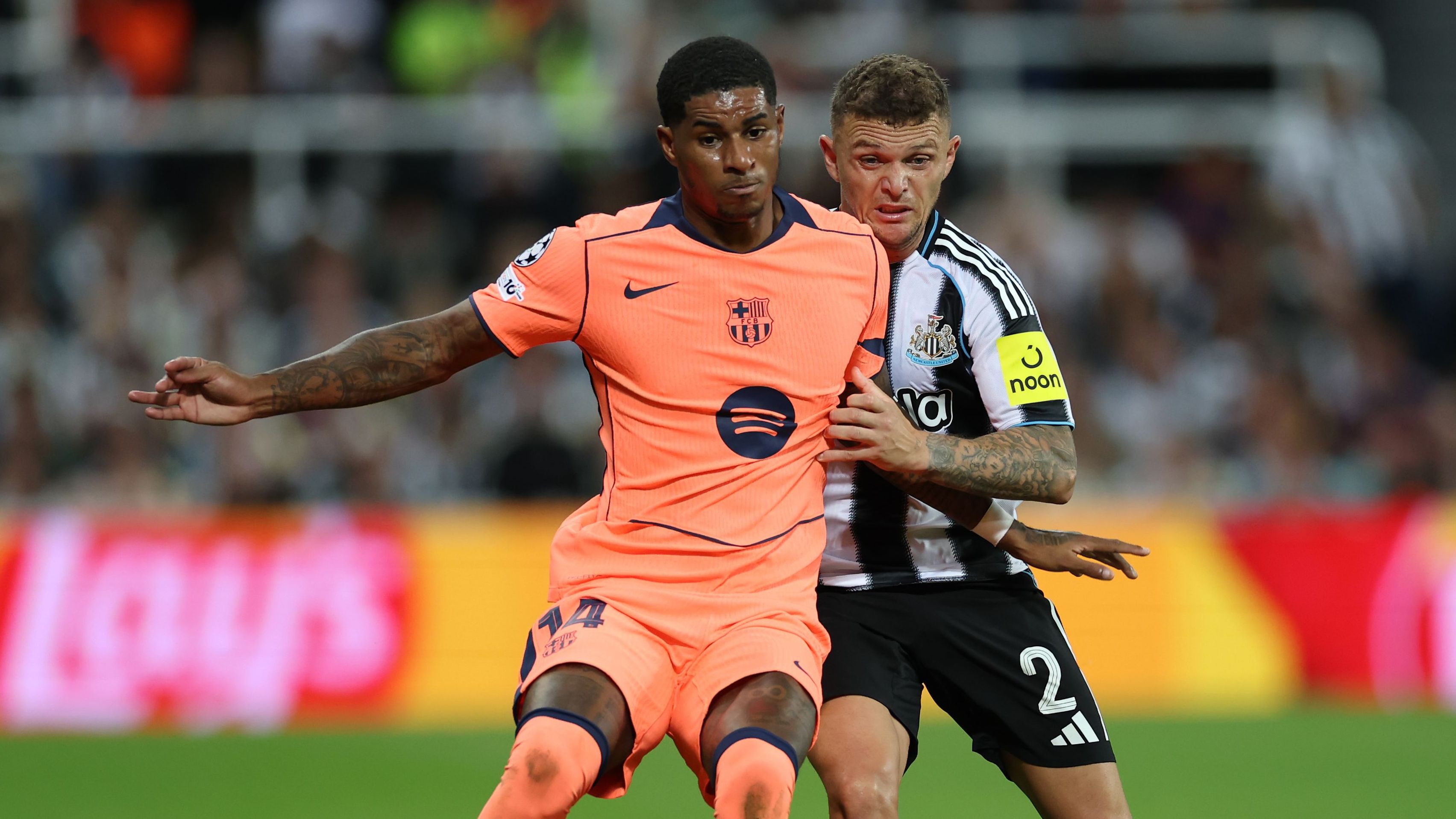 Marcus Rashford contre Newcastle United pour Barcelone en Ligue des Champions