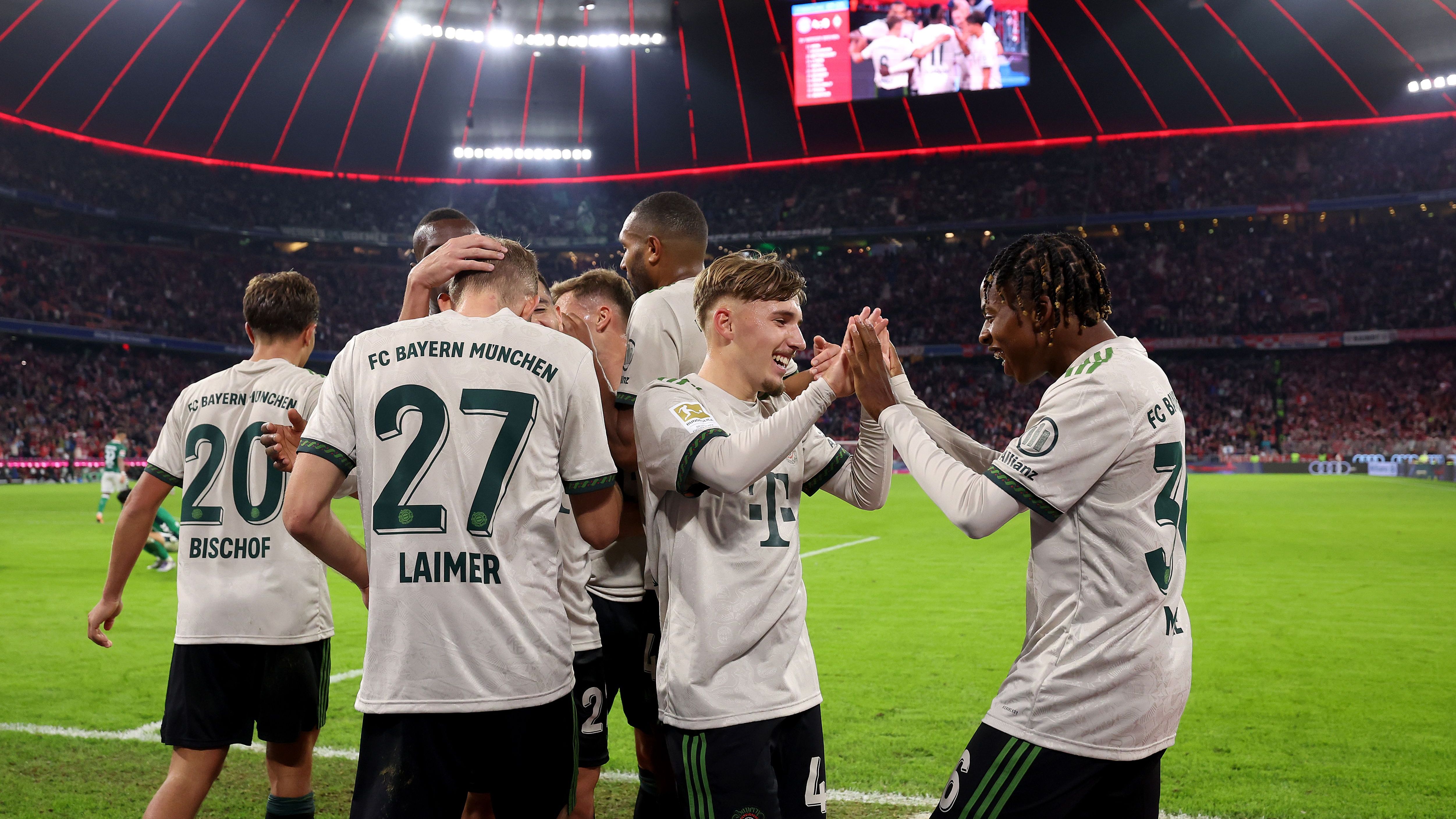 德甲拜仁客场对阵法兰克福，凯恩火力全开 Getty Images