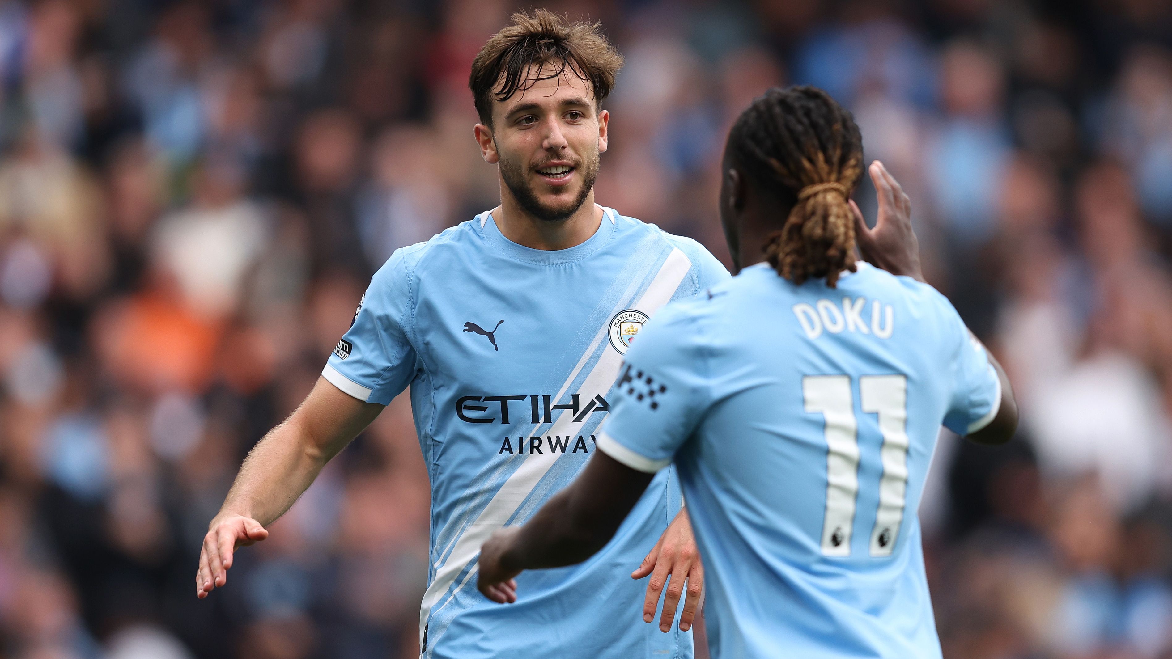 Photo de Matheus Nunes de Manchester City contre Burnley en Premier League