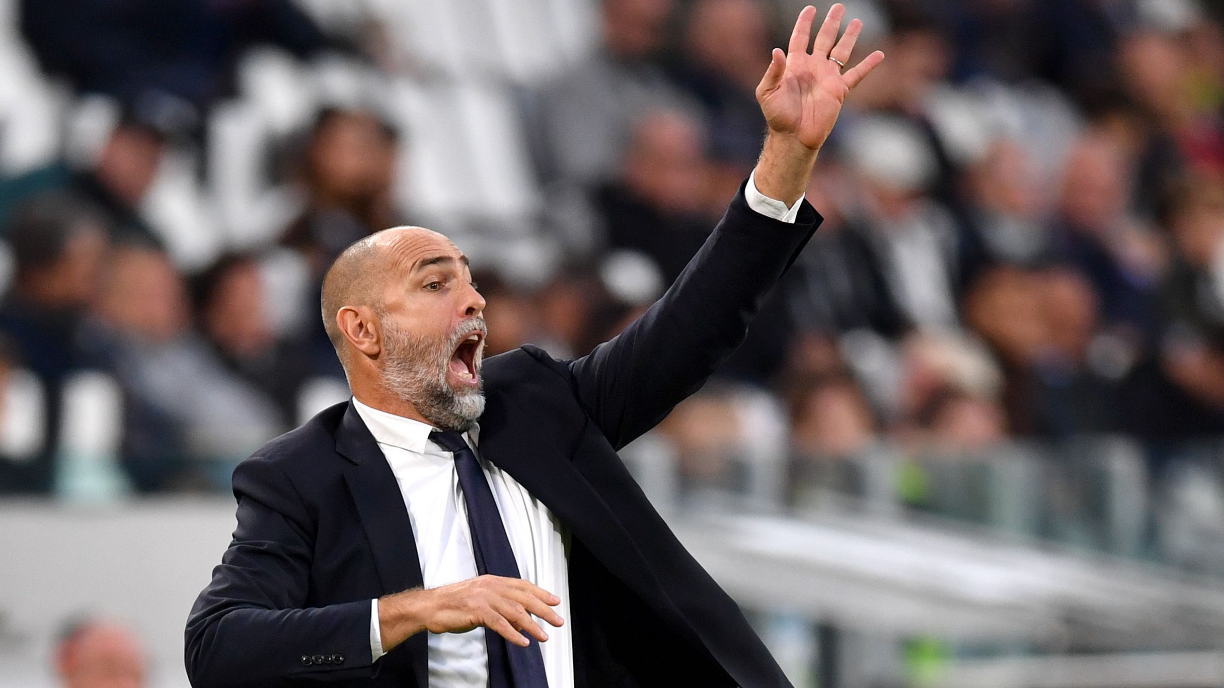 Empate 0-0 entre Juventus y Milan en el Allianz Stadium durante la Serie A