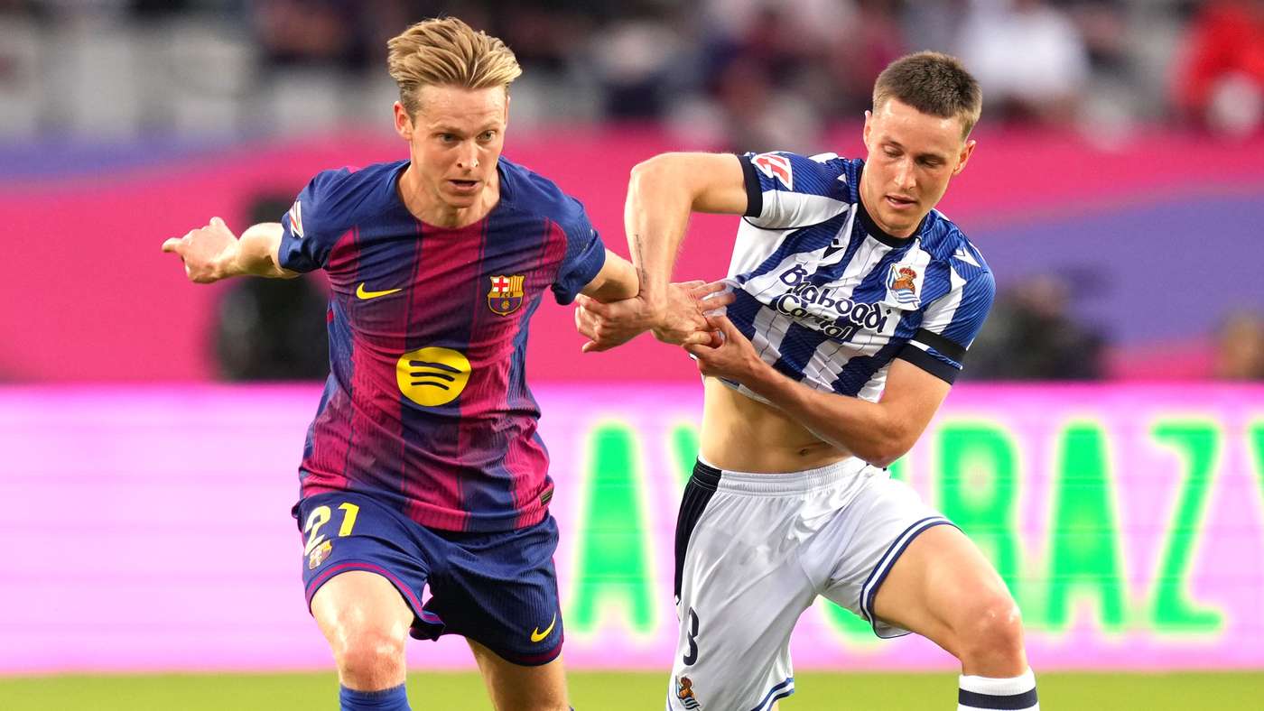 De Jong Barcellona rinnovo 2029 foto Getty