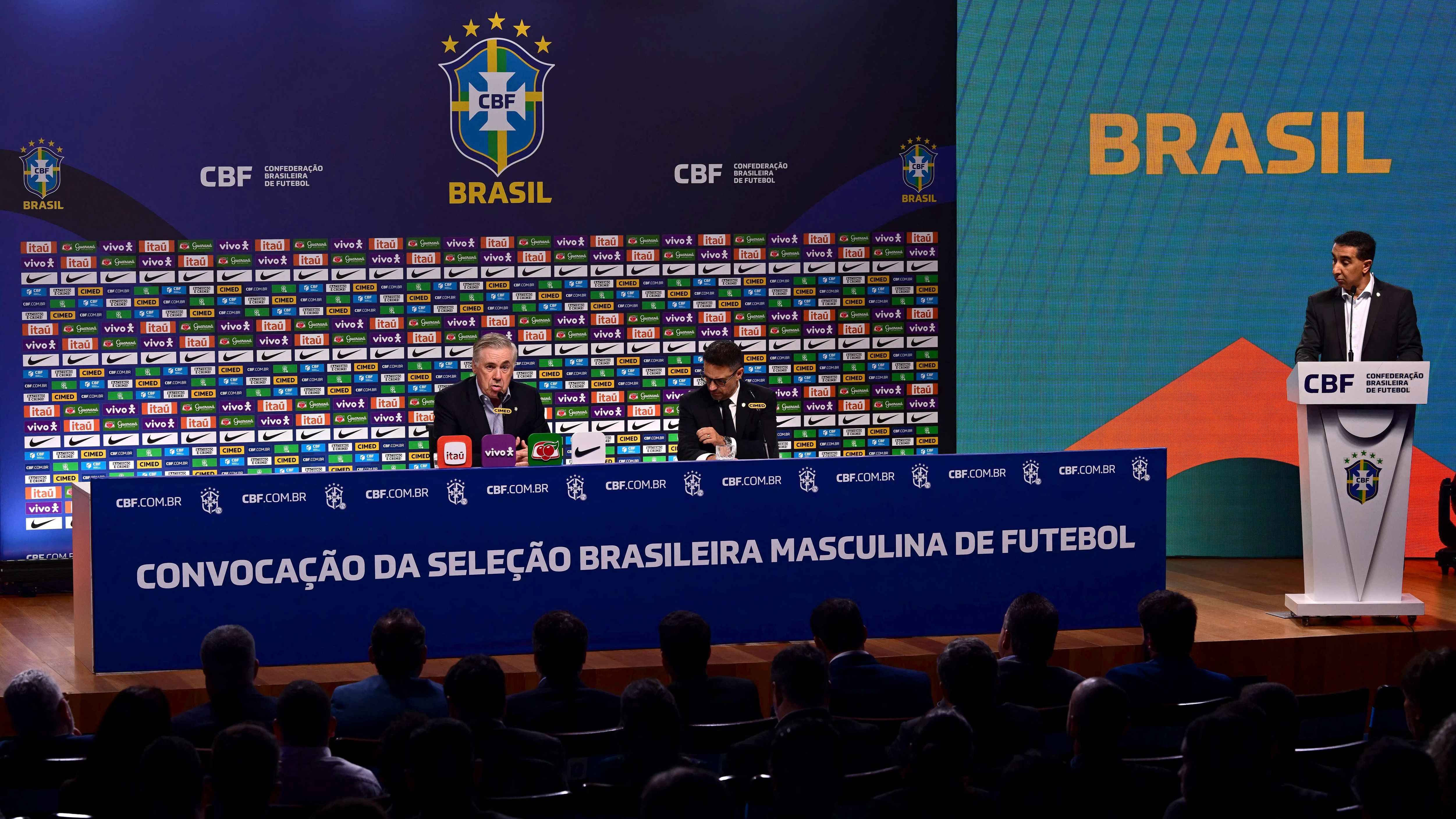 Neymar ausente: Brasil prepara amistosos frente a Corea y Japón con Ancelotti al mando