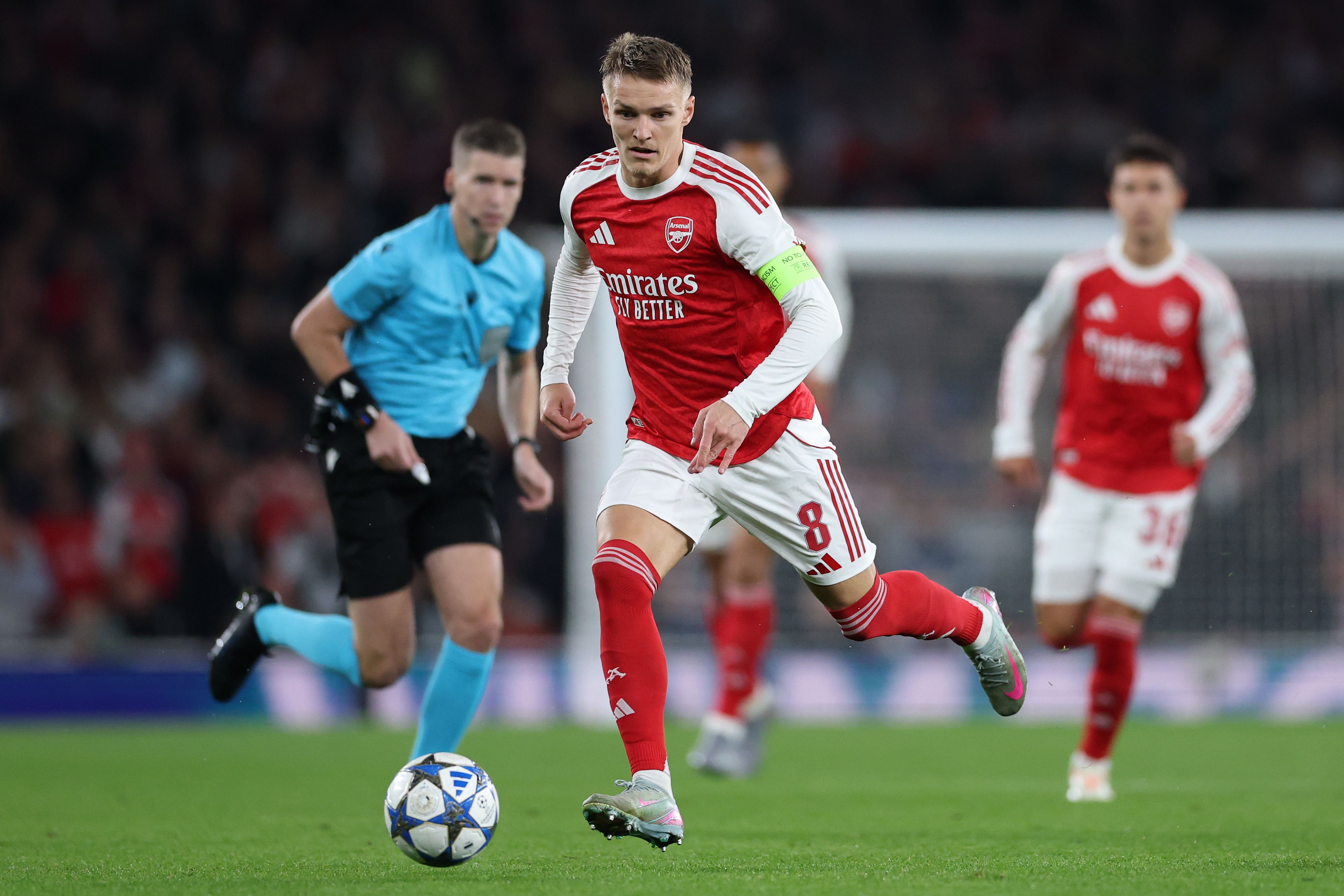 Arsenal FC v Olympiacos FC - UEFA Champions League 2025/26 League Phase MD2