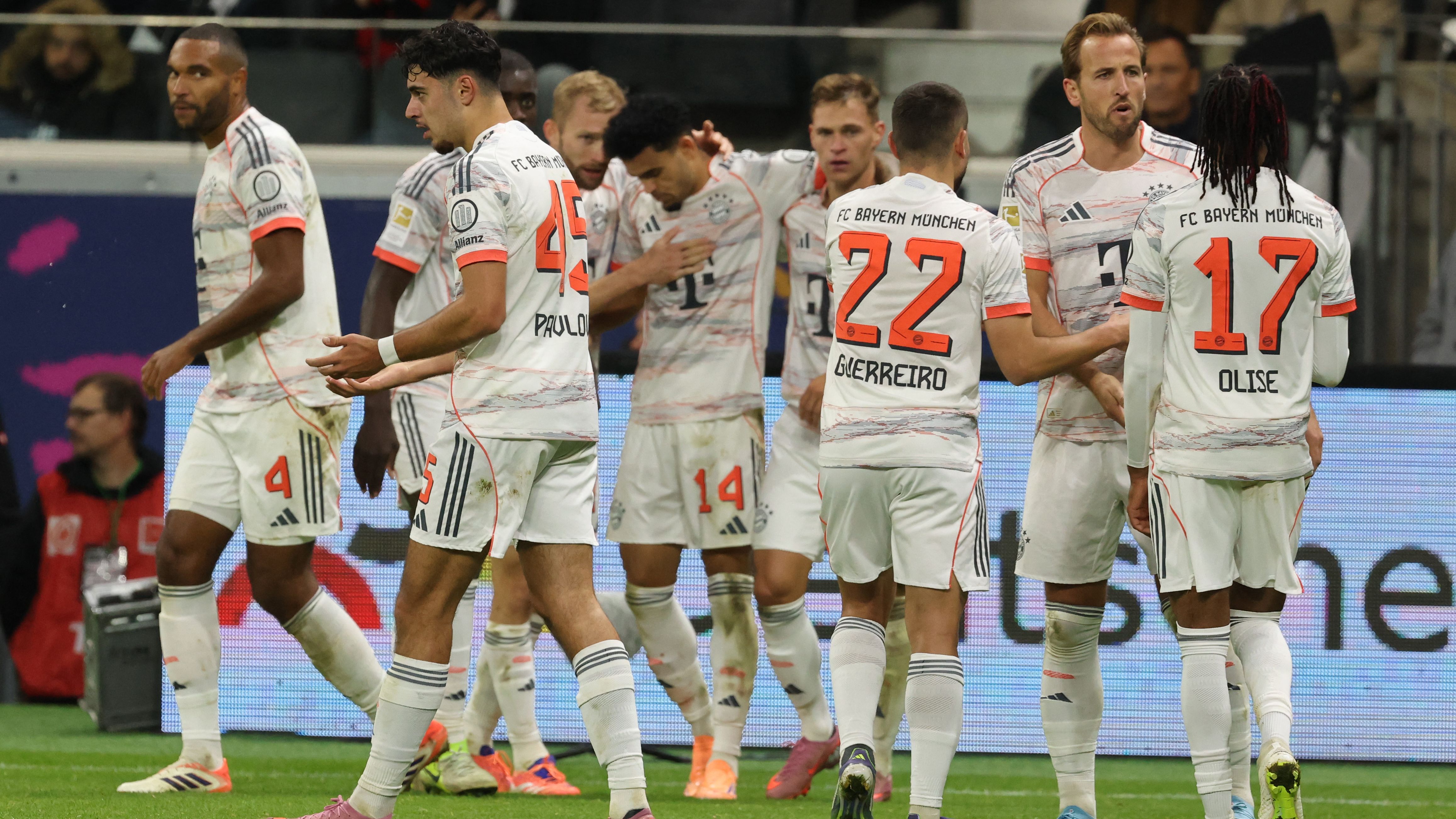 FBL-GER-BUNDESLIGA-FRANKFURT-BAYERN MUNICH