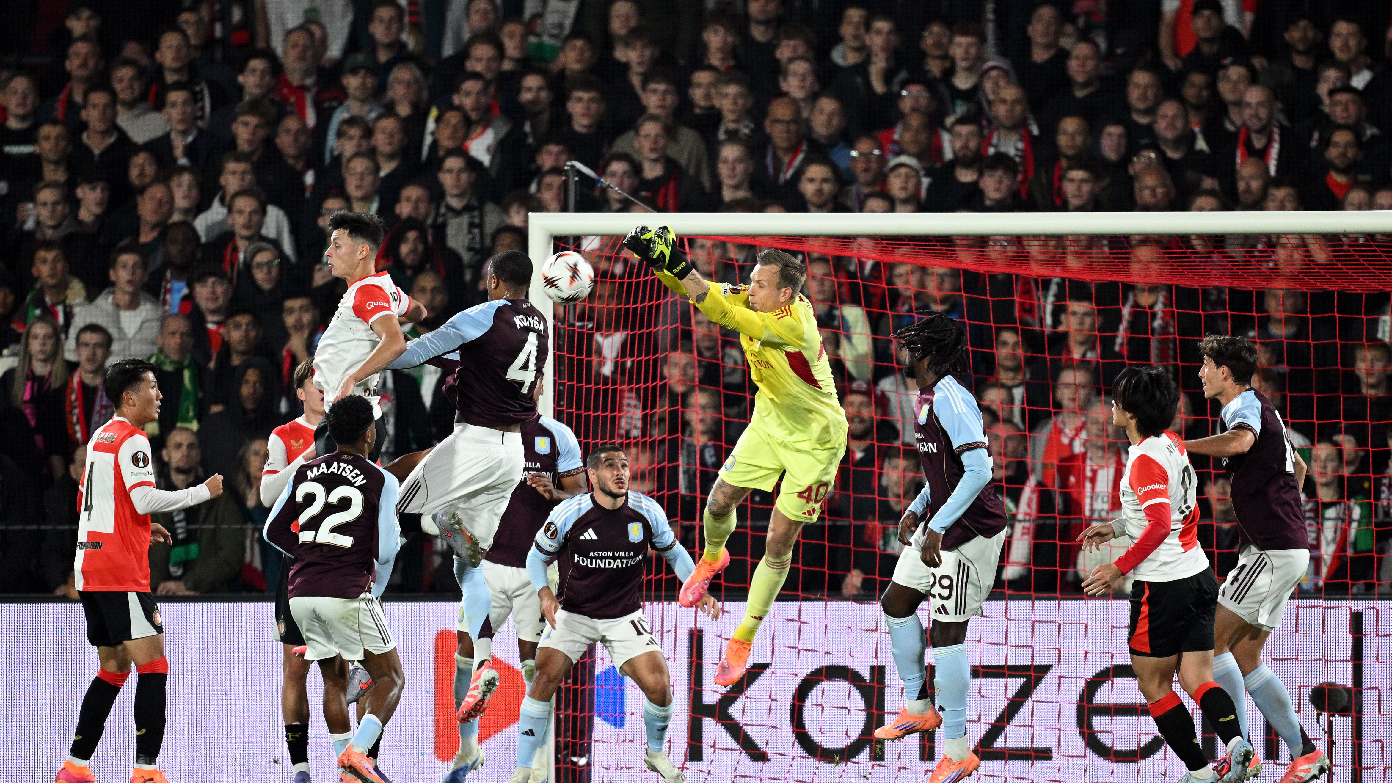 Feyenoord v Aston Villa FC - UEFA Europa League 2025/26 League Phase MD2