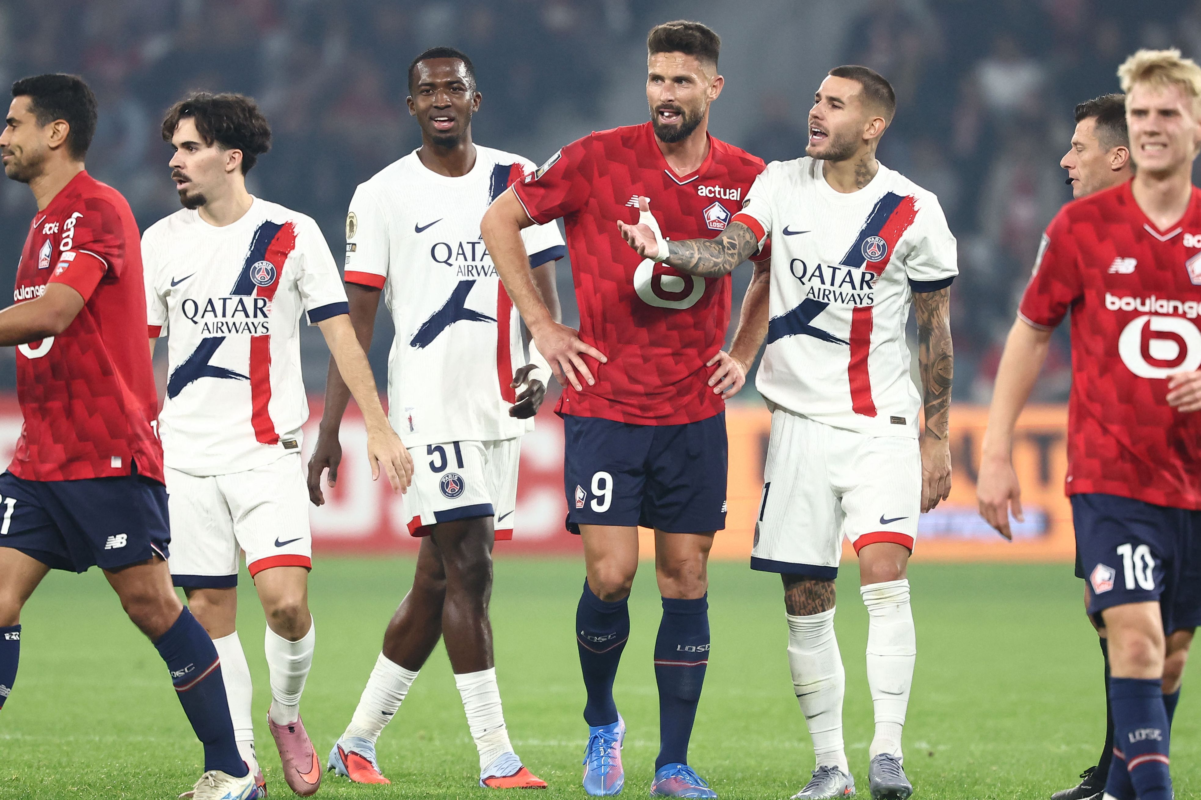 FBL-FRA-LIGUE1-LILLE-PSG