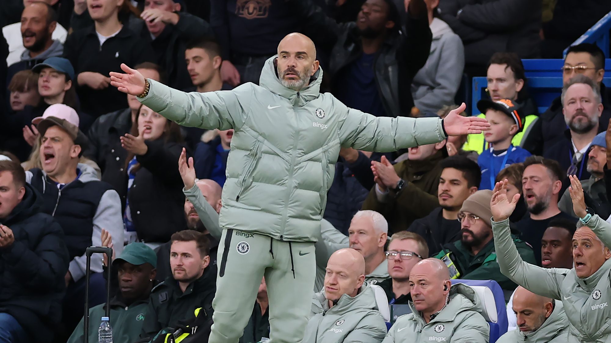 切尔西对阵利物浦的比赛照片，Getty Images 风格