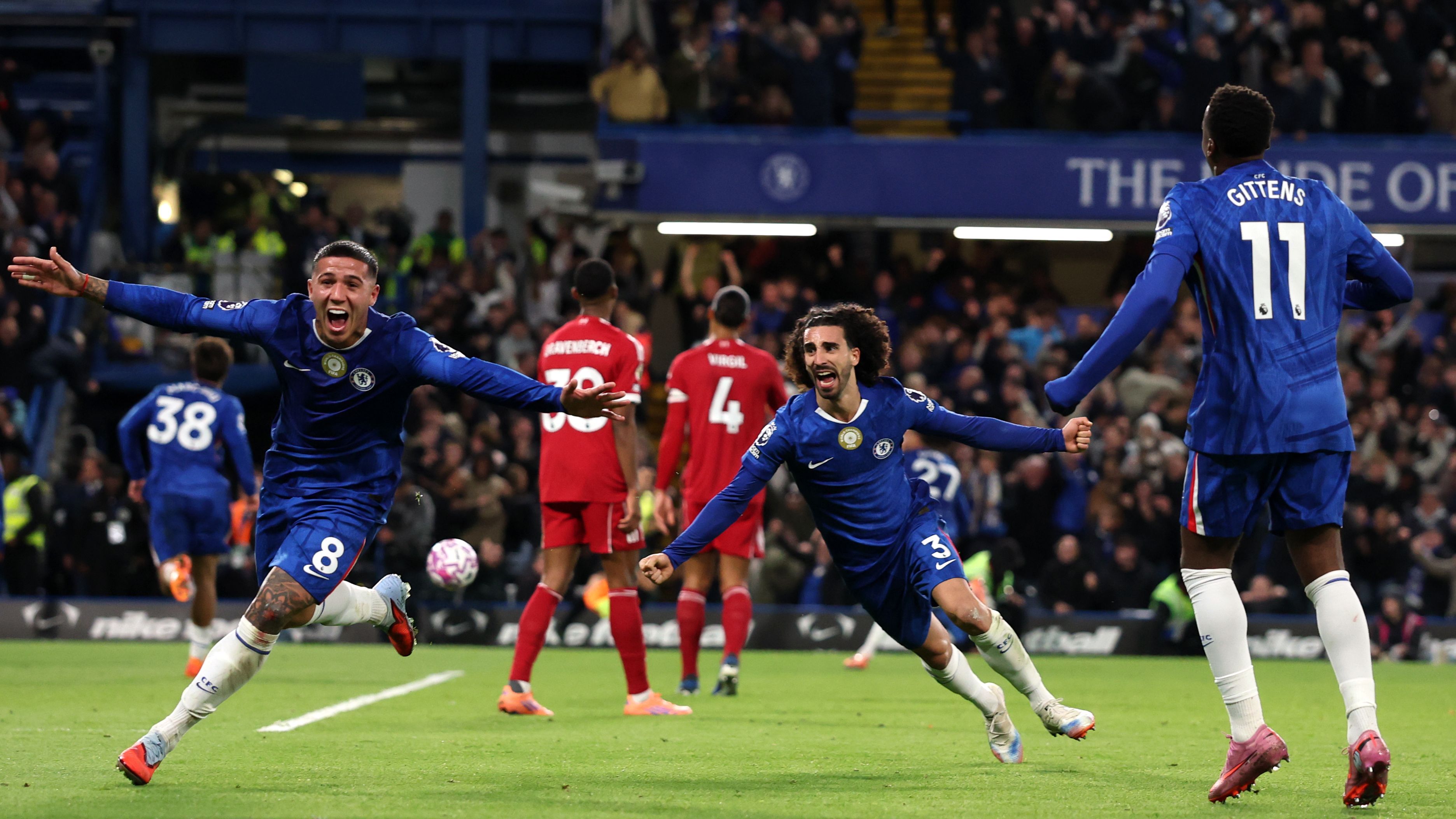 Chelsea vs Liverpool 2025 Estevão gol final