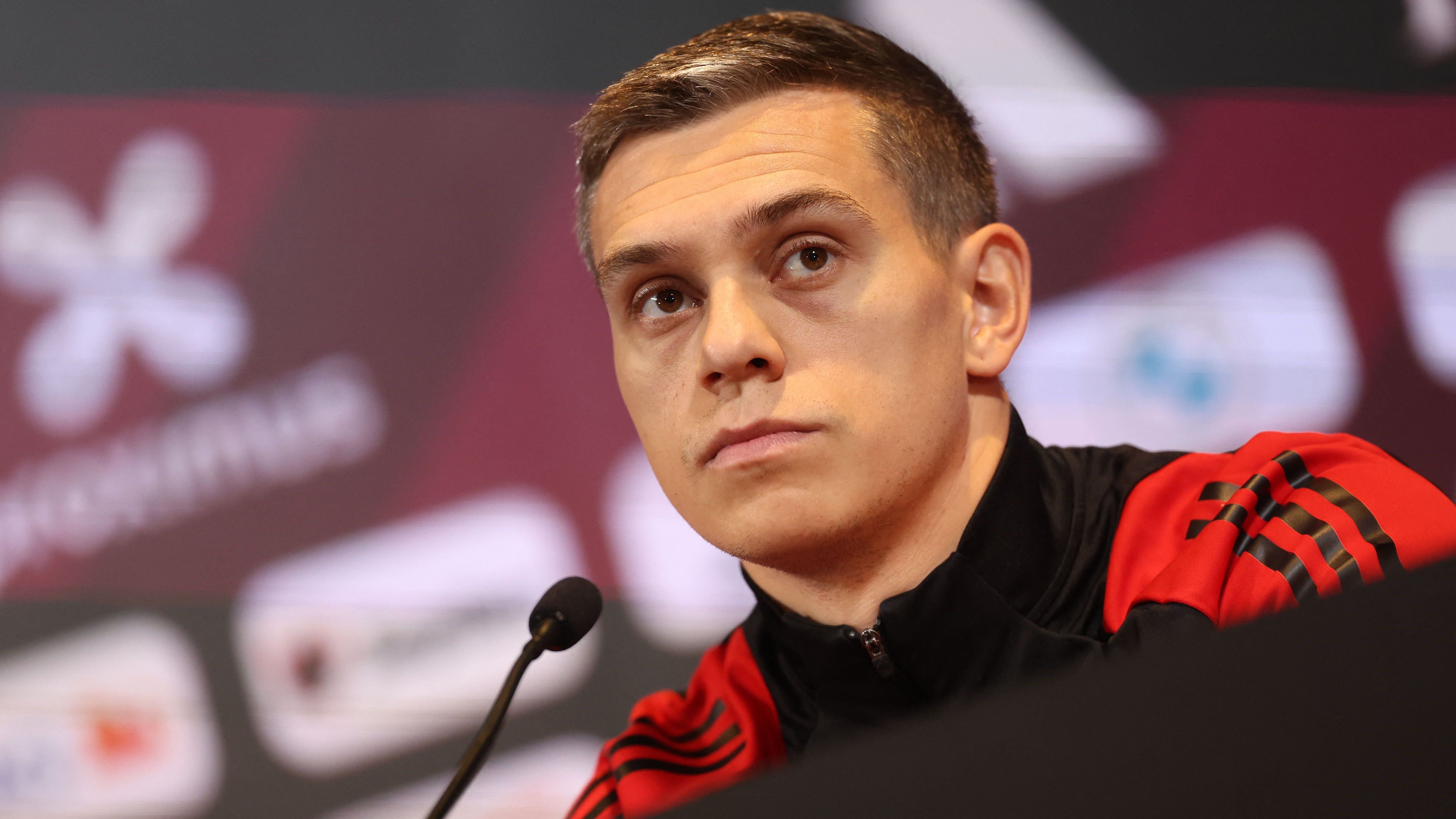 BELGIUM SOCCER RED DEVILS PRESS MOMENT TUESDAY