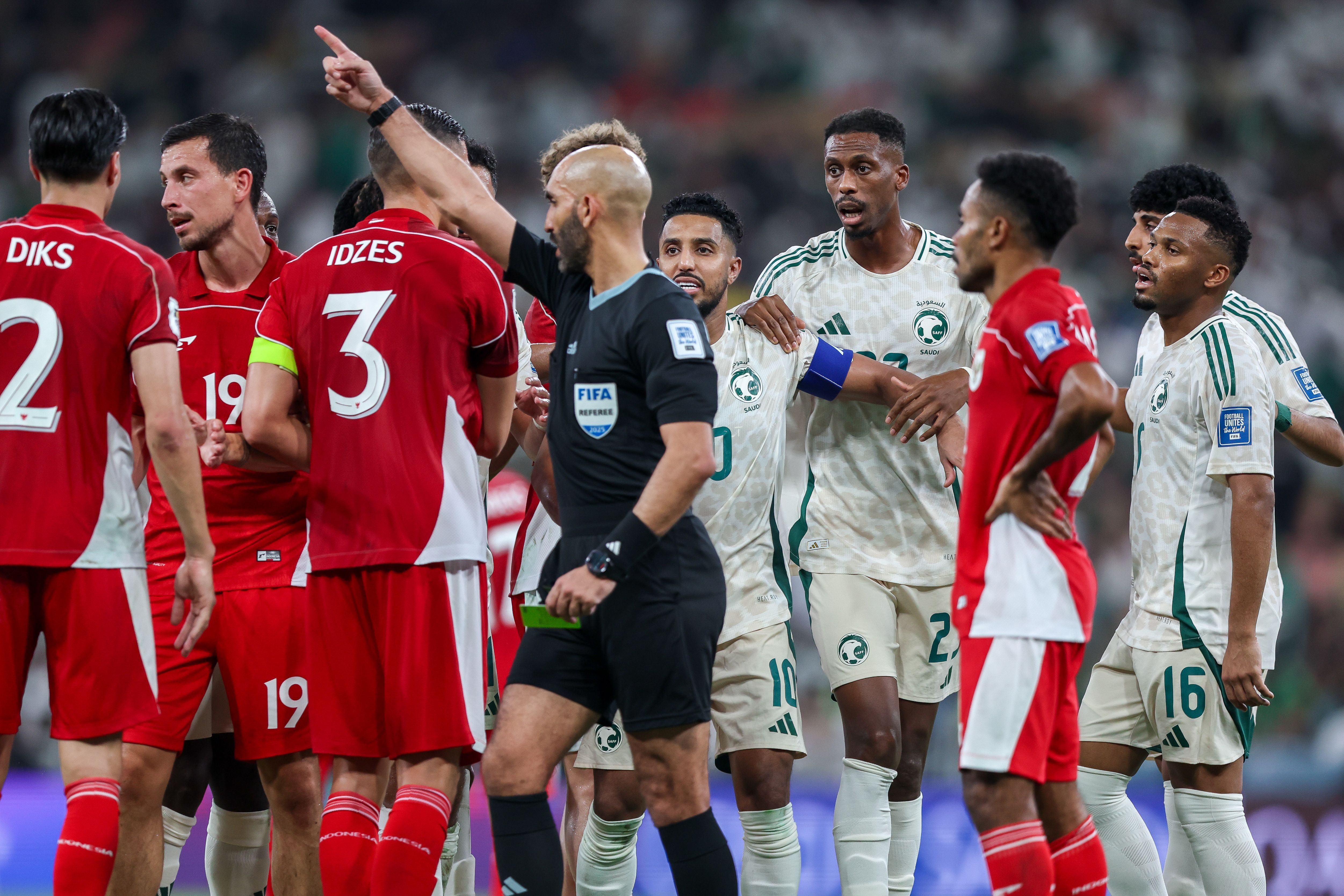 Saudi Arabia and Indonesia - AFC Asian qualifiers  4th Round Group B