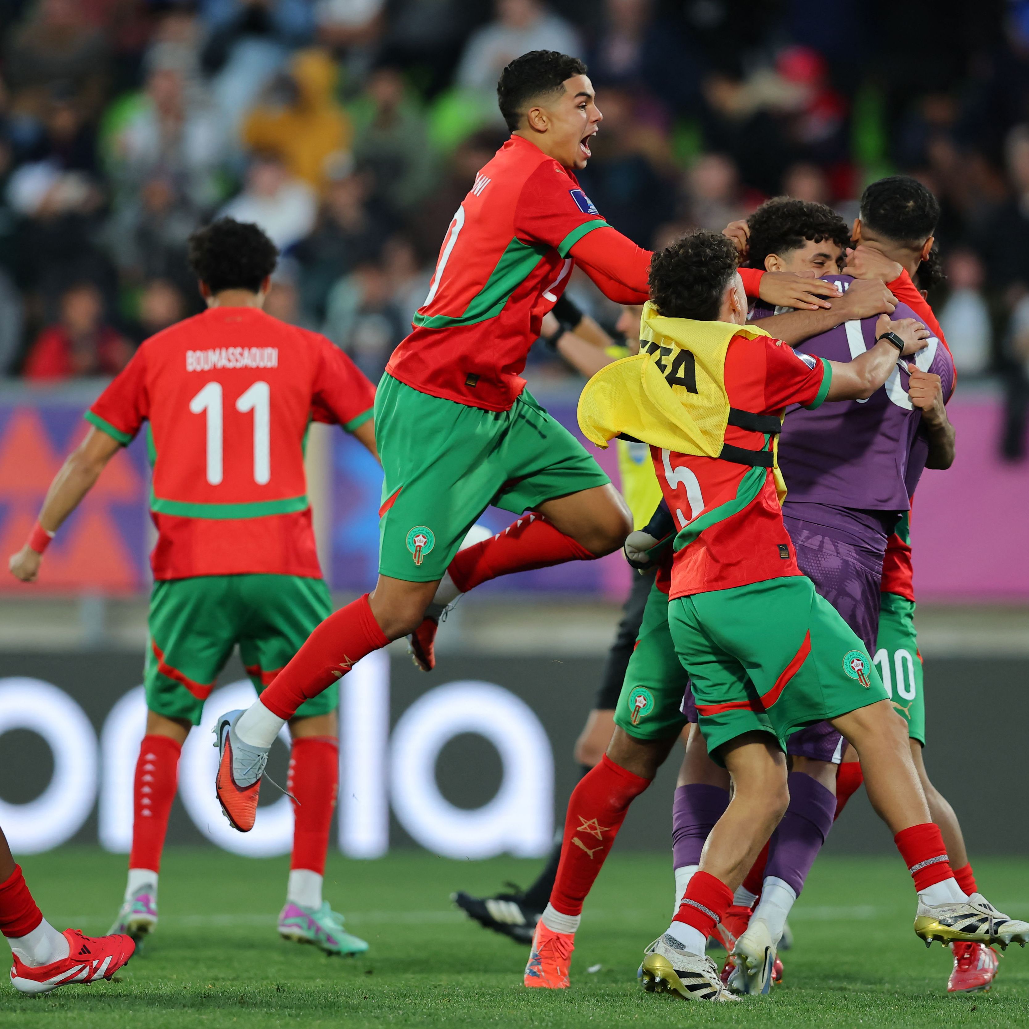 阿根廷U20对摩洛哥U20 世界青年杯决赛图片