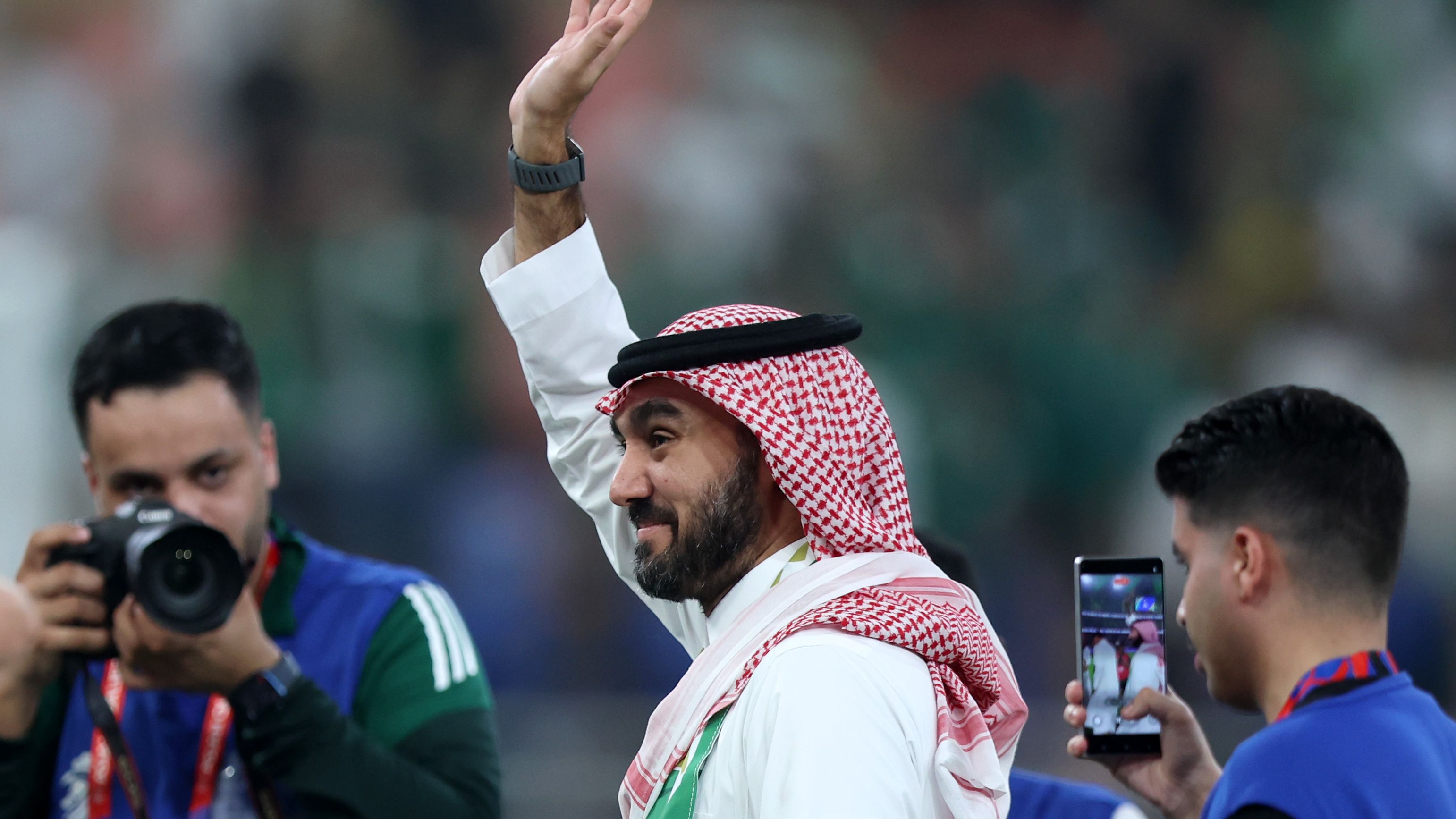 وزير الرياضة السعودي: مجموعتنا صعبة.. وهدفنا أكبر من المونديال