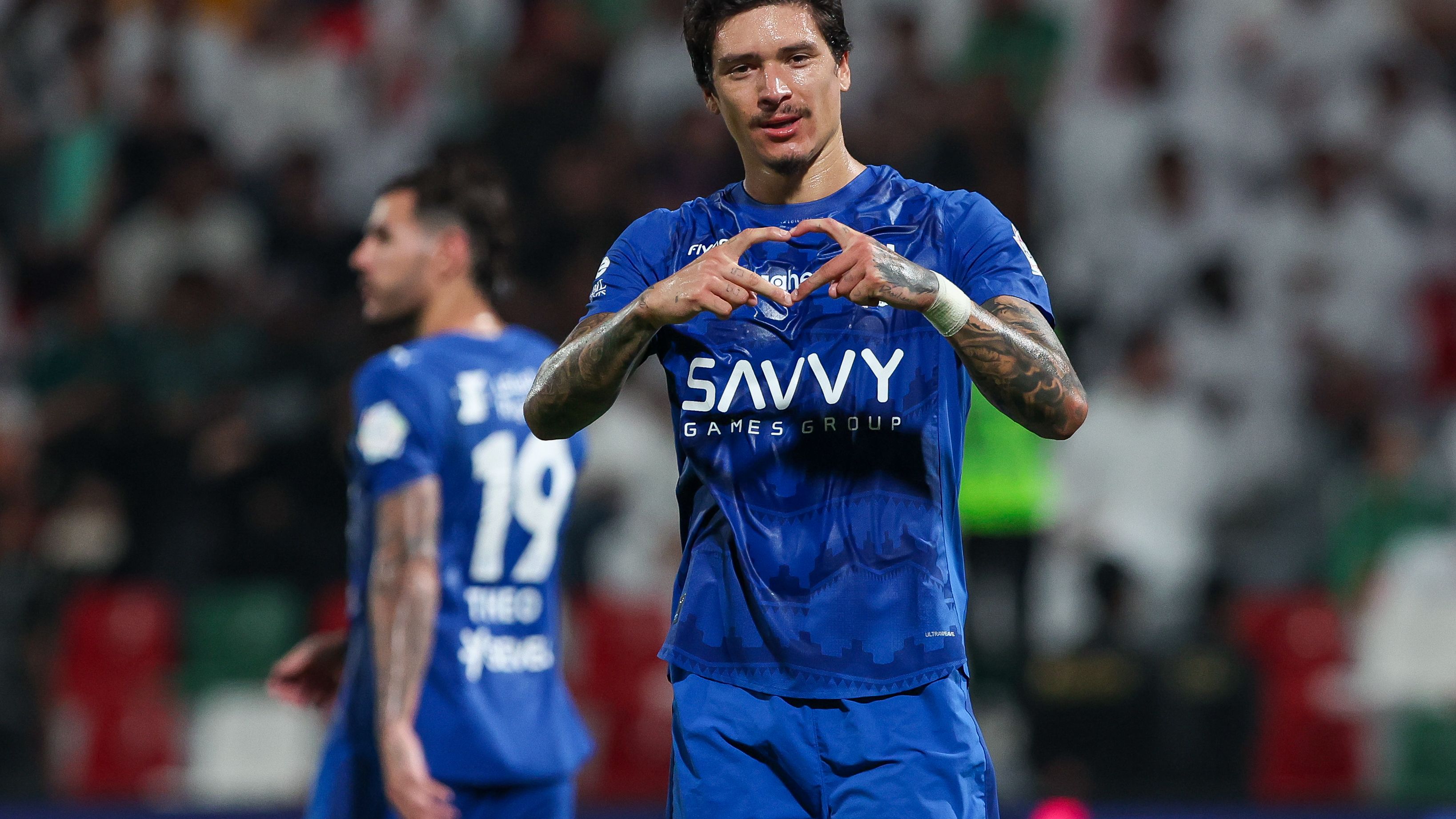 Darwin Núñez in azione con l'Hilal - Getty Images