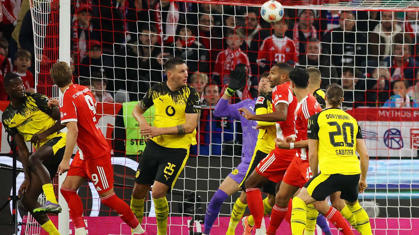 Der Klassiker Bayern Dortmund 2025 Kane gol