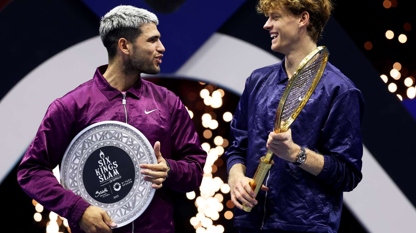 Alcaraz Sinner Parigi Masters 2025 foto Getty Images