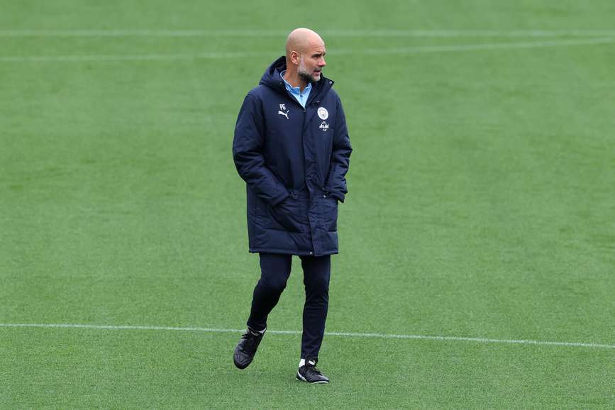 Manchester City Training Session And Press Conference - UEFA Champions League 2025/26 League Phase MD3