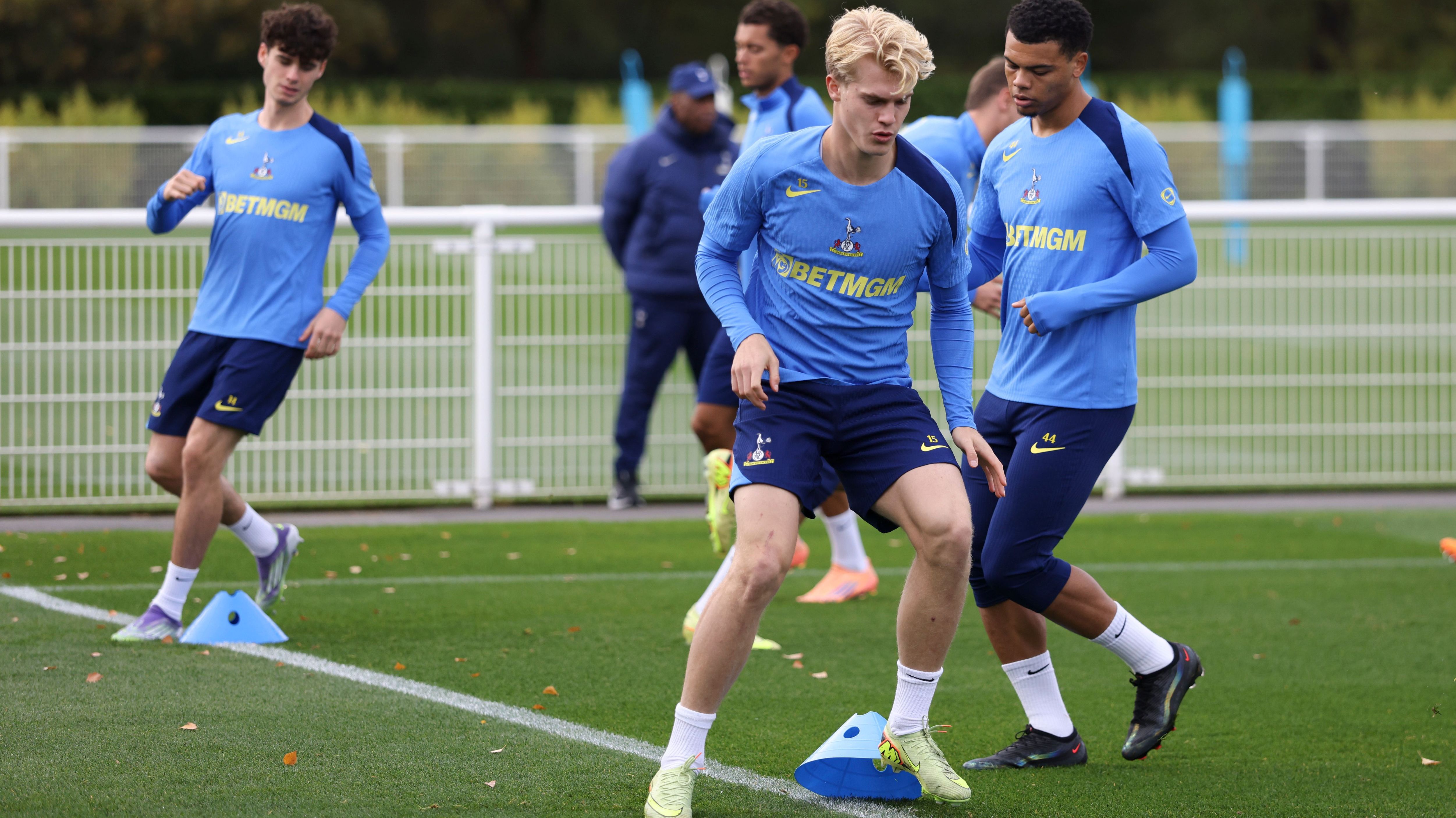 Tottenham Hotspur Training Session And Press Conference - UEFA Champions League 2025/26 League Phase MD3