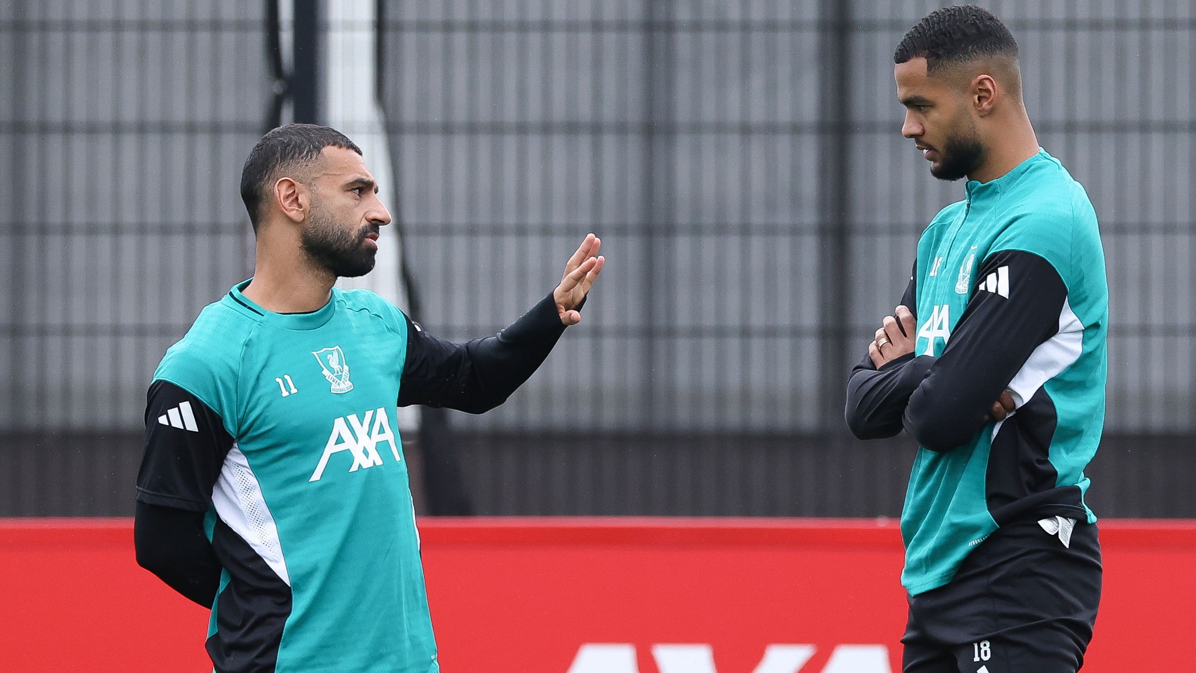 Liverpool FC Training Session And Press Conference - UEFA Champions League 2025/26 League Phase MD3