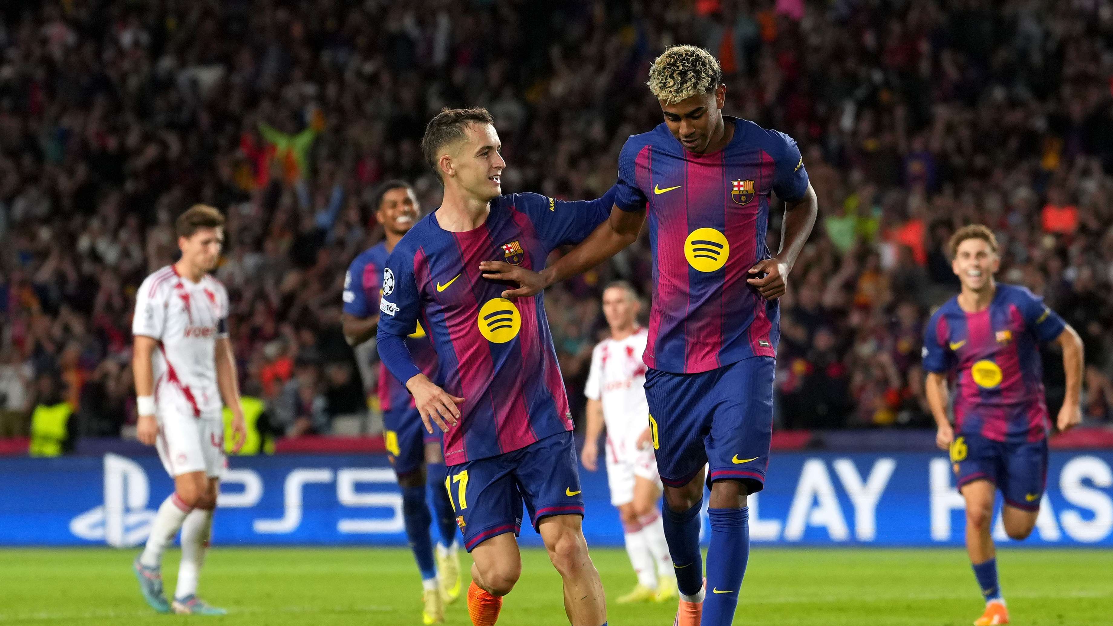 FC Barcelona v Olympiacos FC - UEFA Champions League 2025/26 League Phase MD3