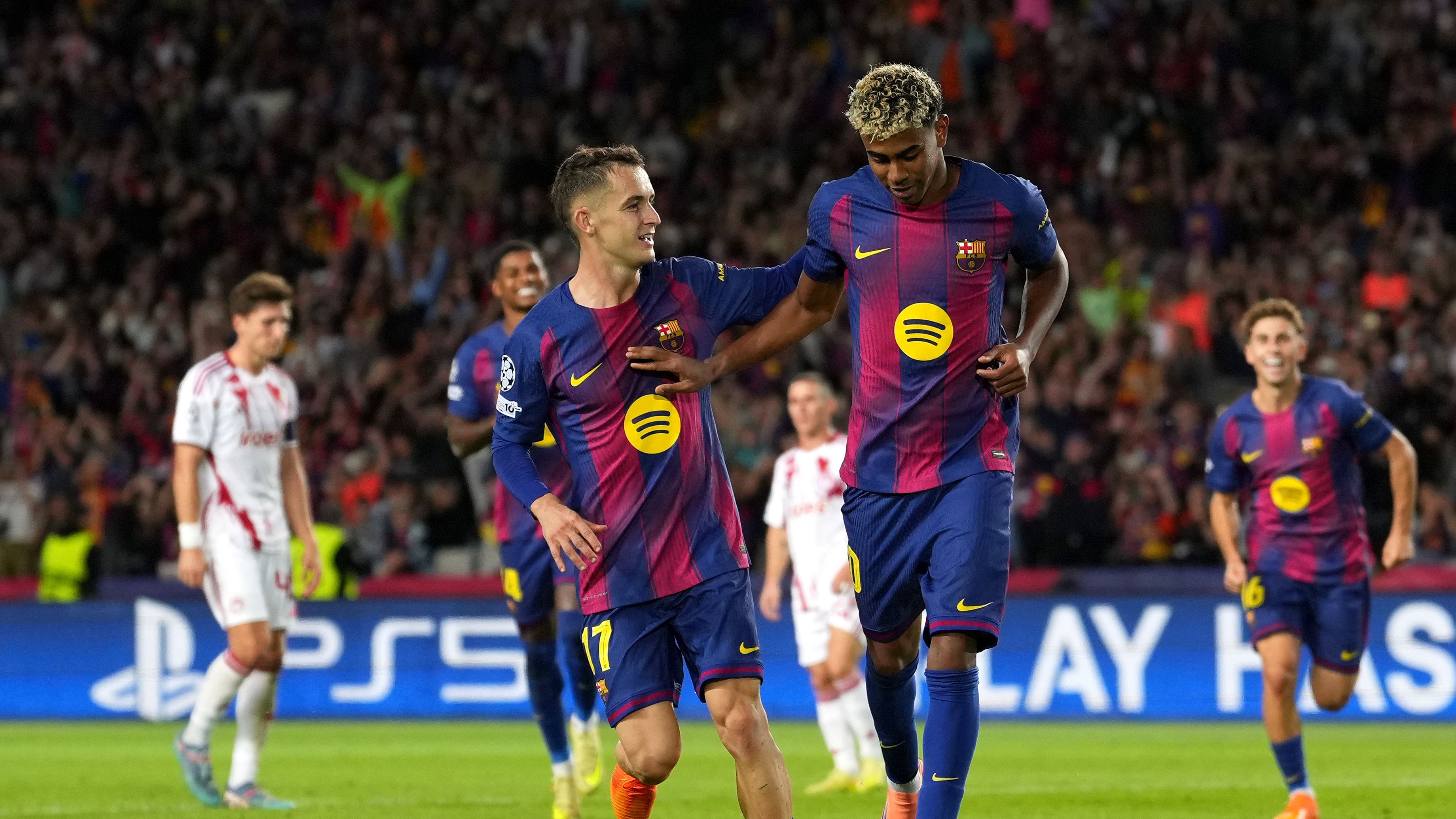 FC Barcelona v Olympiacos FC - UEFA Champions League 2025/26 League Phase MD3