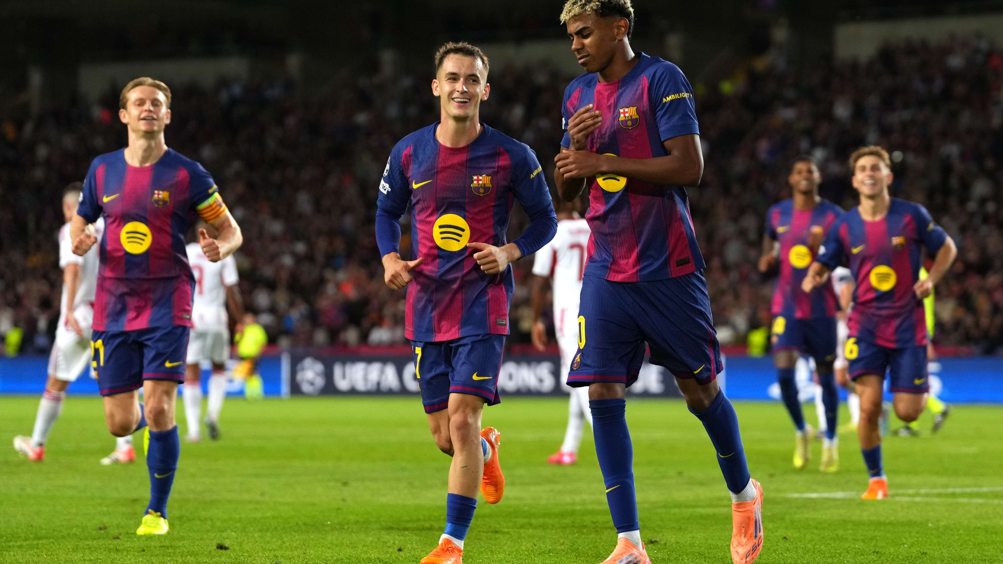 FC Barcelona v Olympiacos FC - UEFA Champions League 2025/26 League Phase MD3