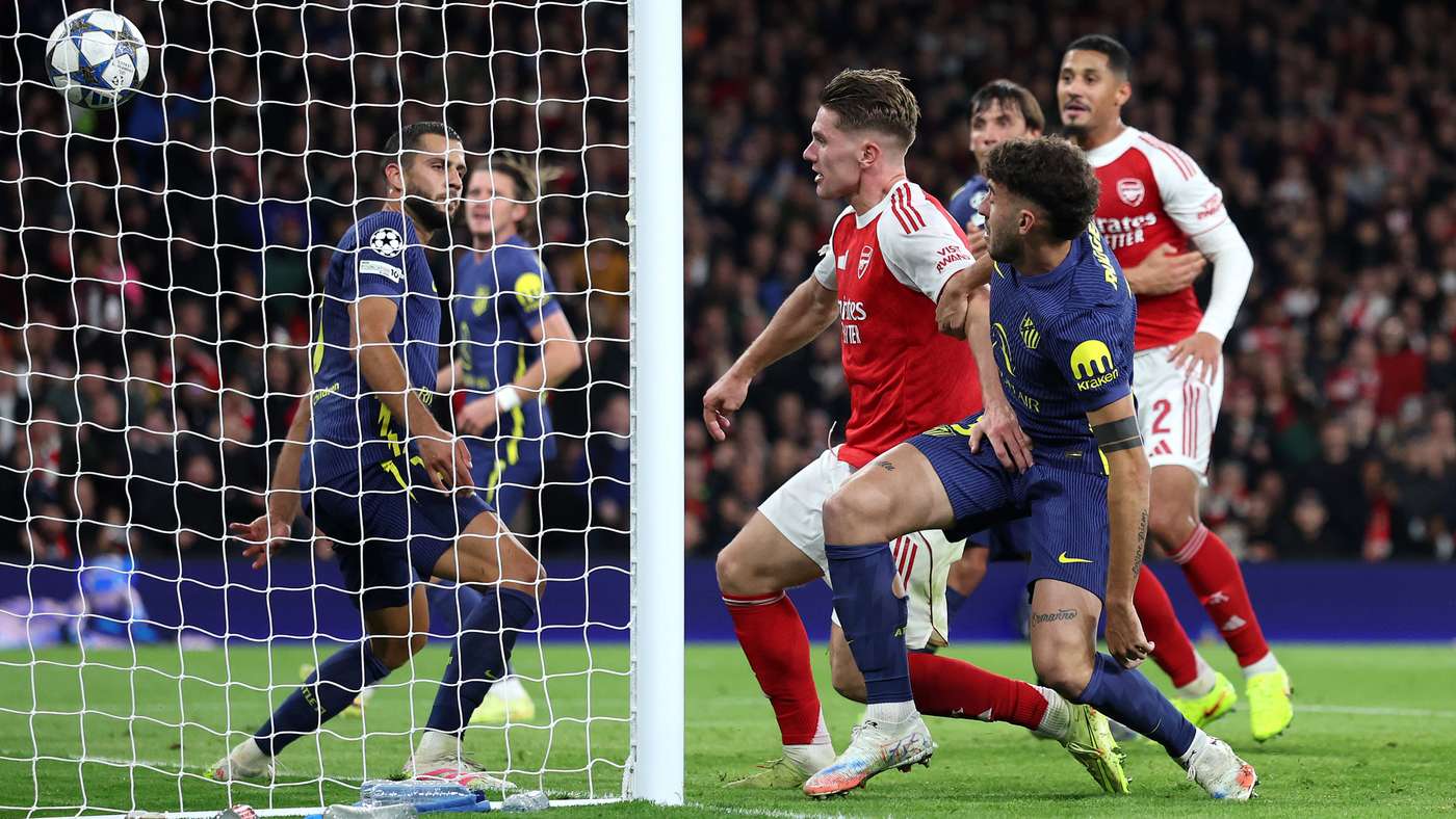 Arsenal contro Atletico Madrid all'Emirates, foto Getty Images