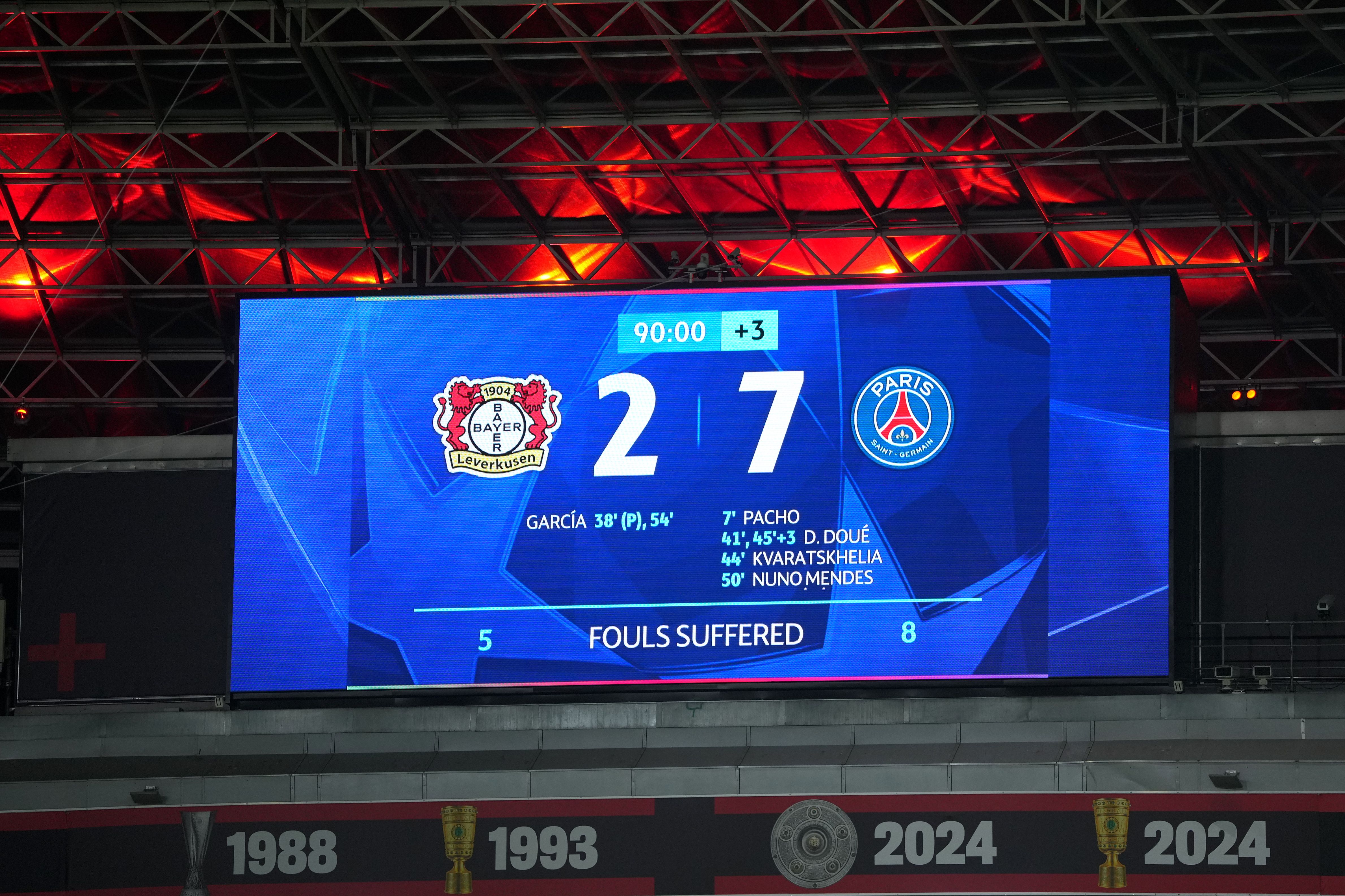 Bayer 04 Leverkusen v Paris Saint-Germain - UEFA Champions League 2025/26 League Phase MD3