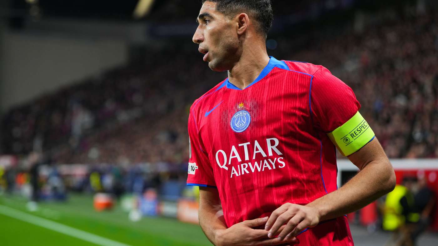 Hakimi PSG contro Brest 2025 Getty Images
