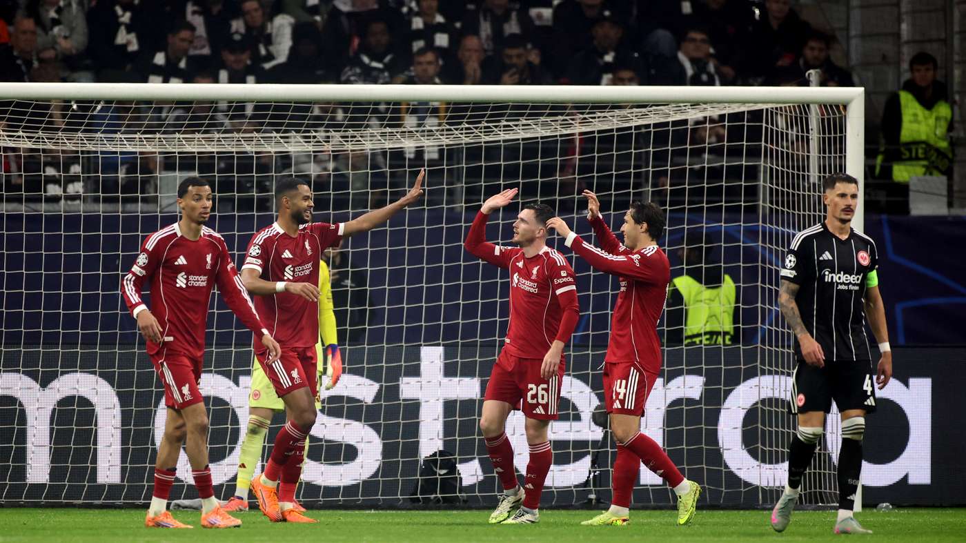 Eintracht Frankfurt v Liverpool FC - UEFA Champions League 2025/26 League Phase MD3