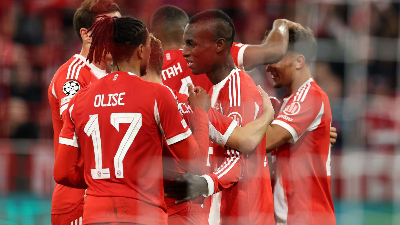 Foto de Kane y Bayern frente a Mönchengladbach en la Bundesliga 2025