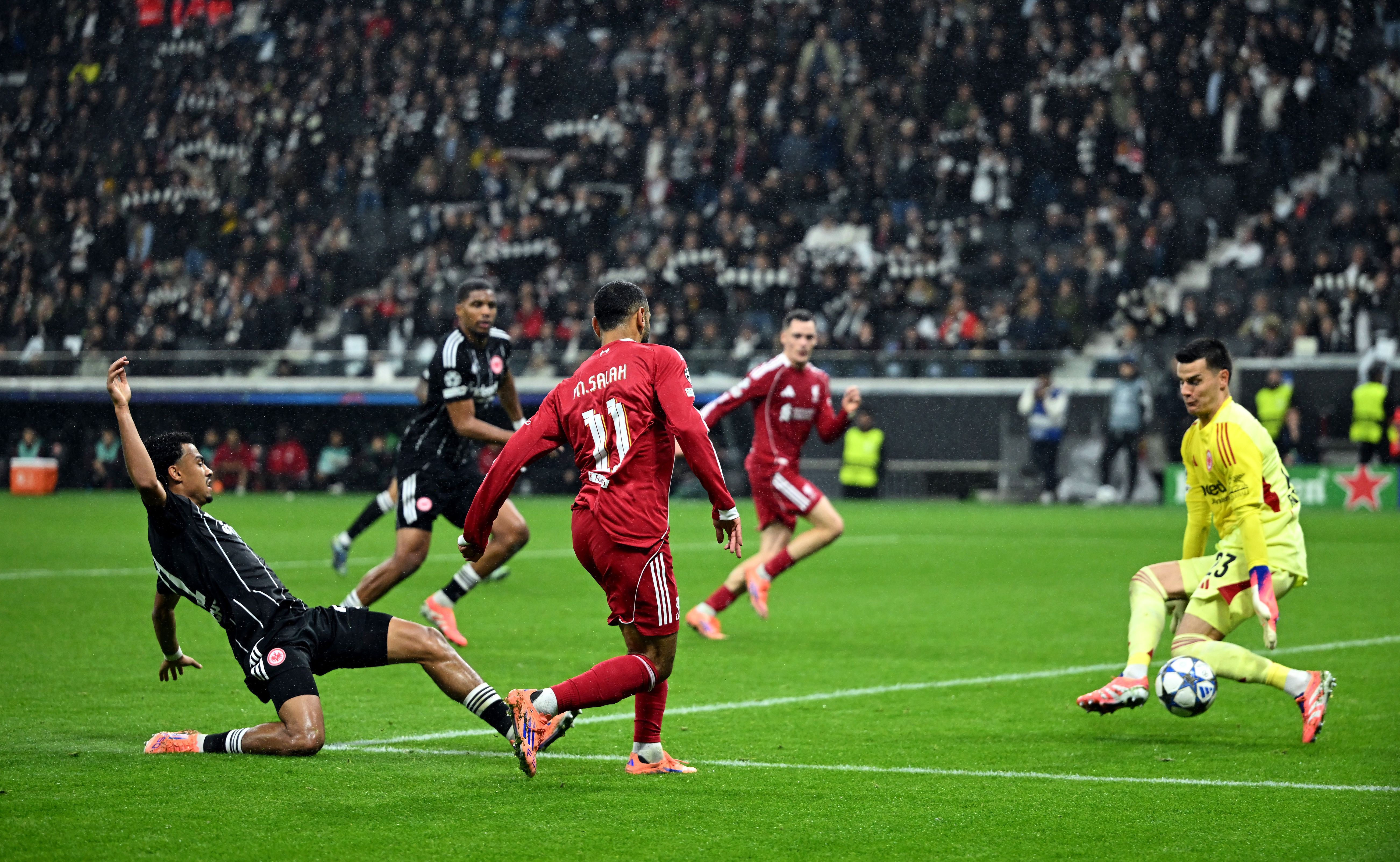 Eintracht Frankfurt v Liverpool FC - UEFA Champions League 2025/26 League Phase MD3