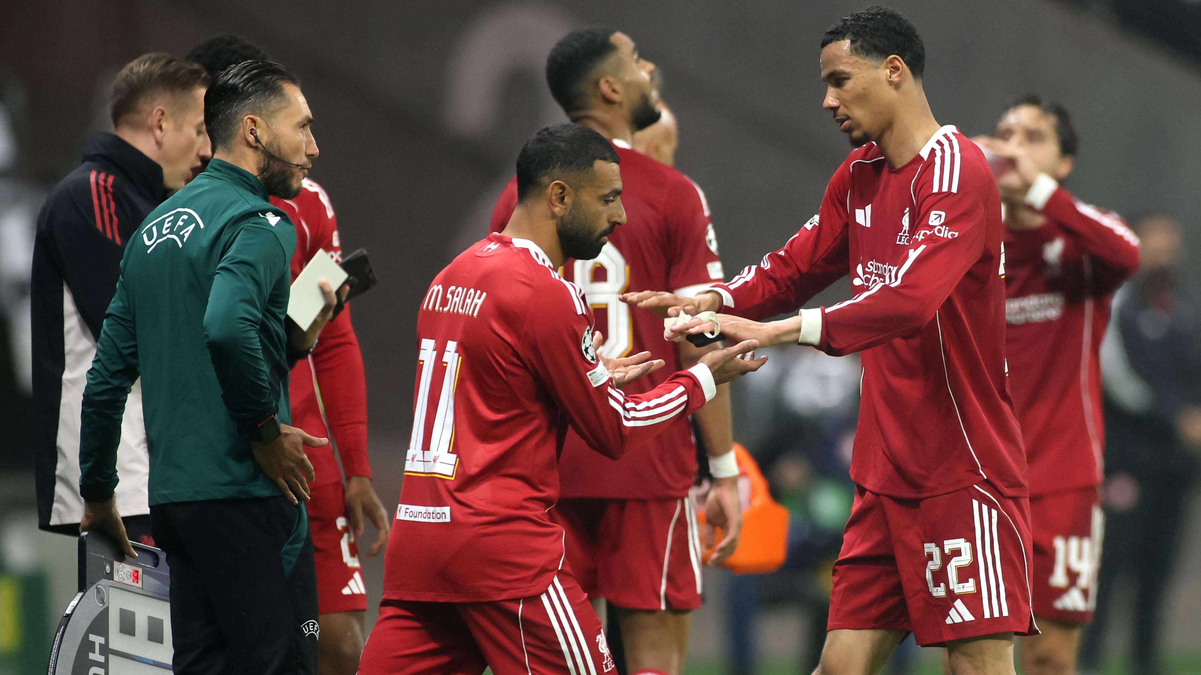 Eintracht Frankfurt v Liverpool FC - UEFA Champions League 2025/26 League Phase MD3